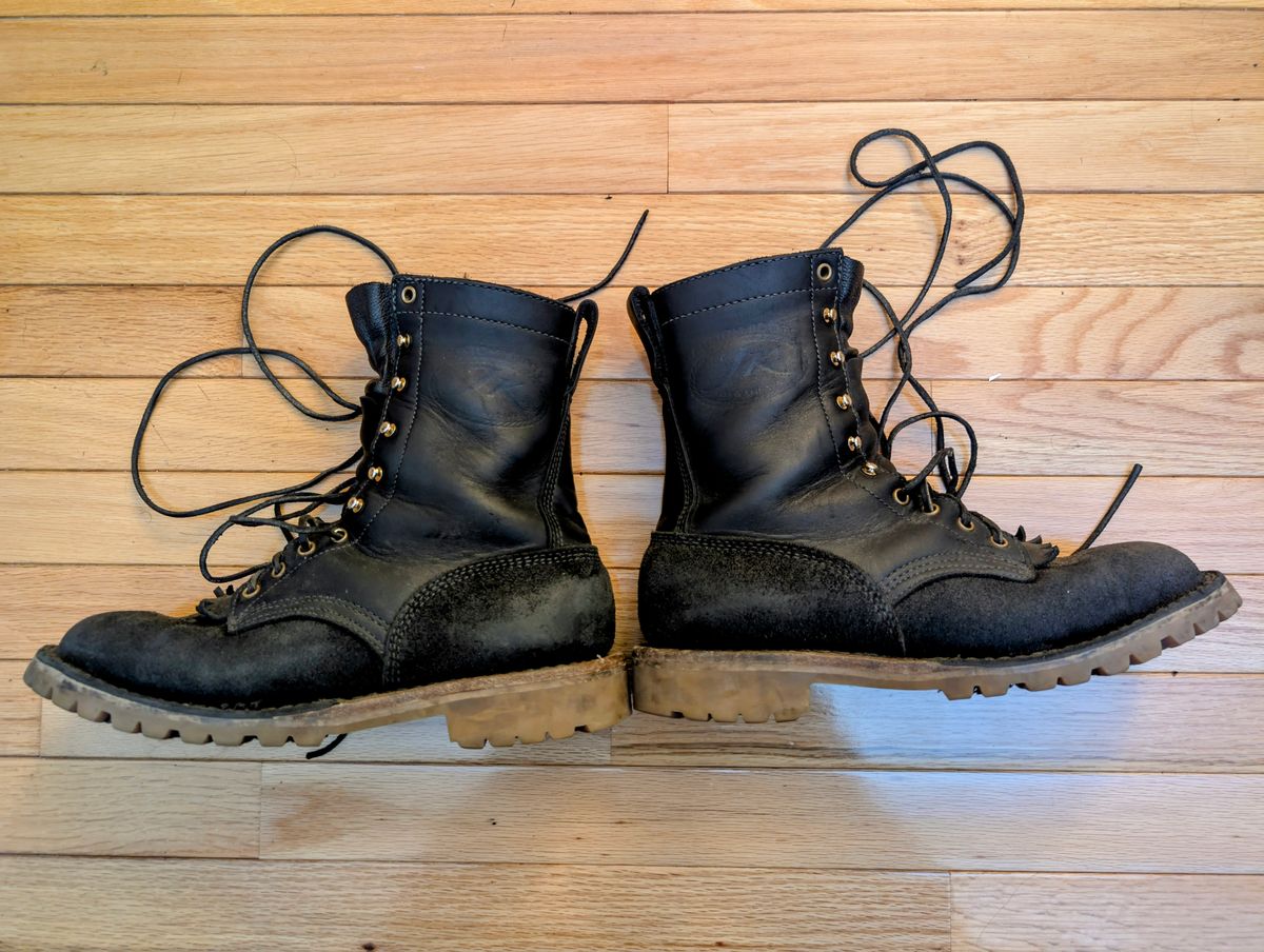 Photo by Ginde0666 on January 30, 2025 of the JK Boots O.T. in Seidel Black Oil Tan & Seidel Black Oil Tan.