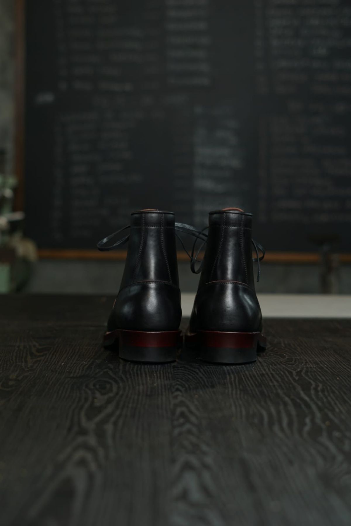 Photo by satriaamp on October 3, 2025 of the Sagara Legacy X Moc in Maryam Horsebutt Burgundy Overdyed Black.