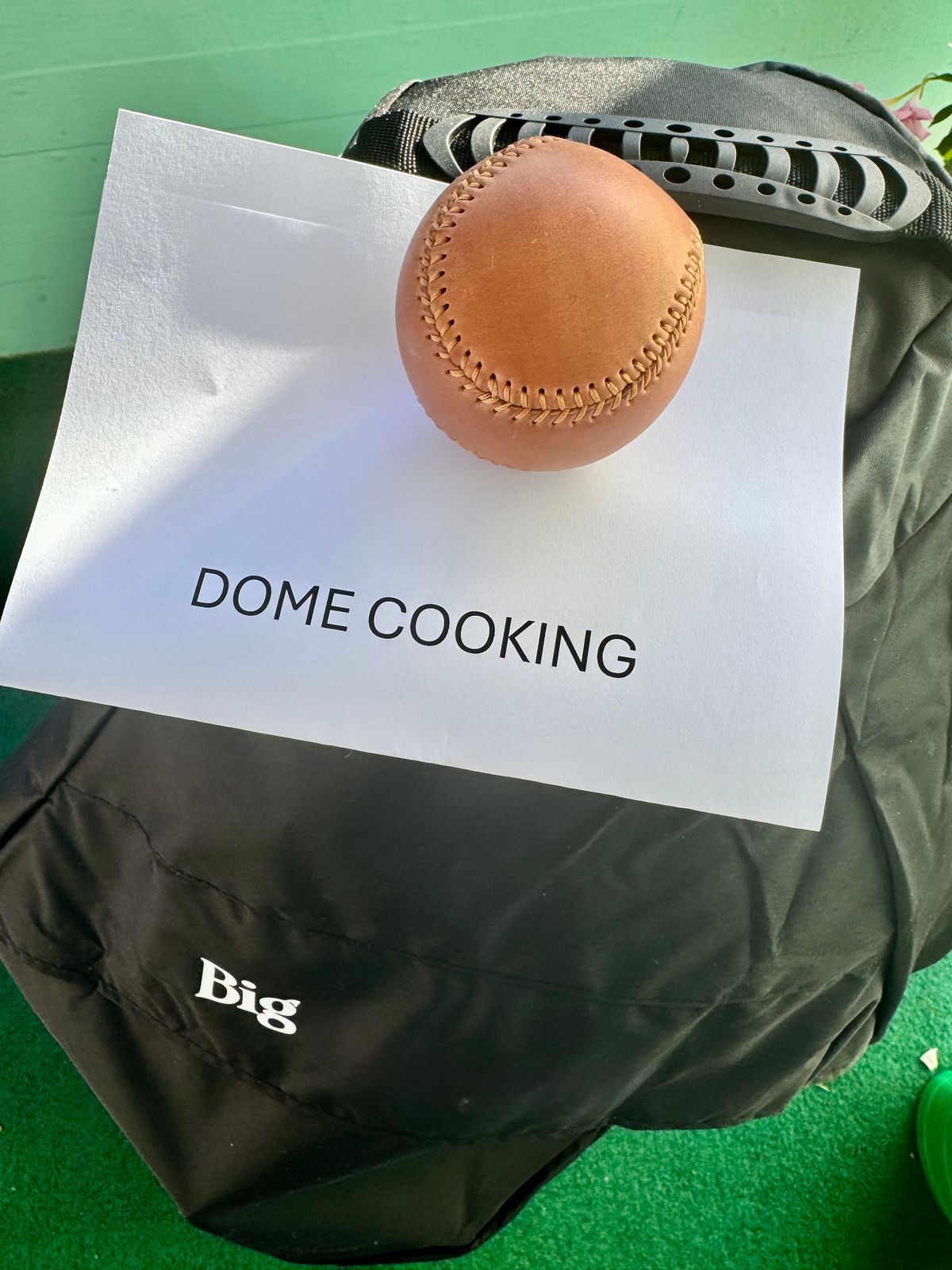 Photo by yankinschweiz on November 4, 2025 of the Ashland Leather Baseball in Horween Raw Natural Shell Cordova.