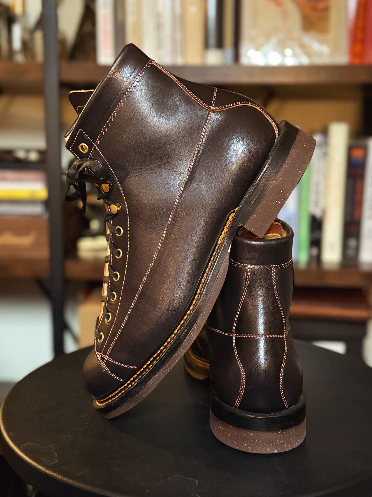 Photo by RealtorVic on November 6, 2025 of the Sagara Cordmaster in Indonesian Black Teacore.