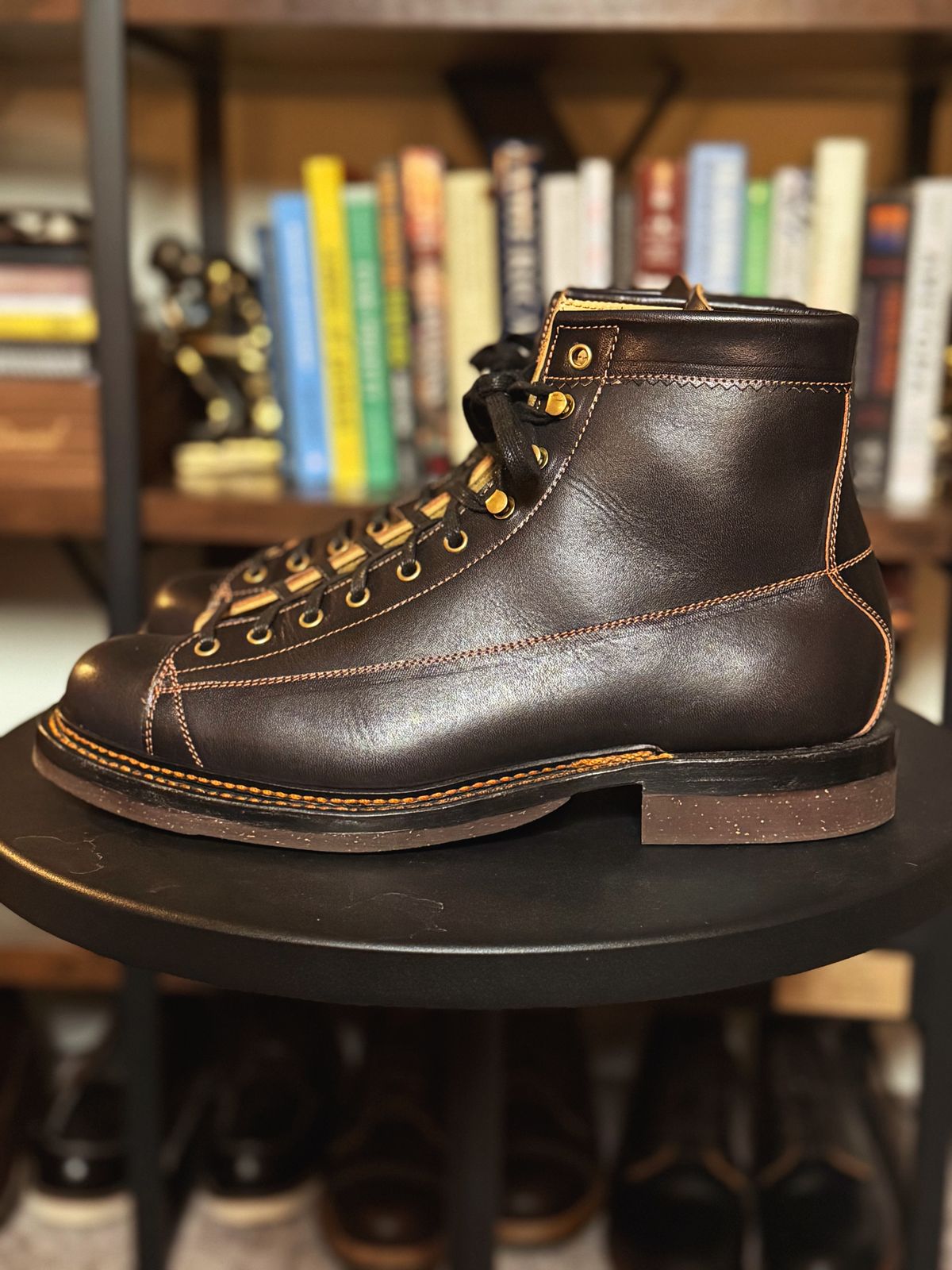 Photo by RealtorVic on November 6, 2025 of the Sagara Cordmaster in Indonesian Black Teacore.