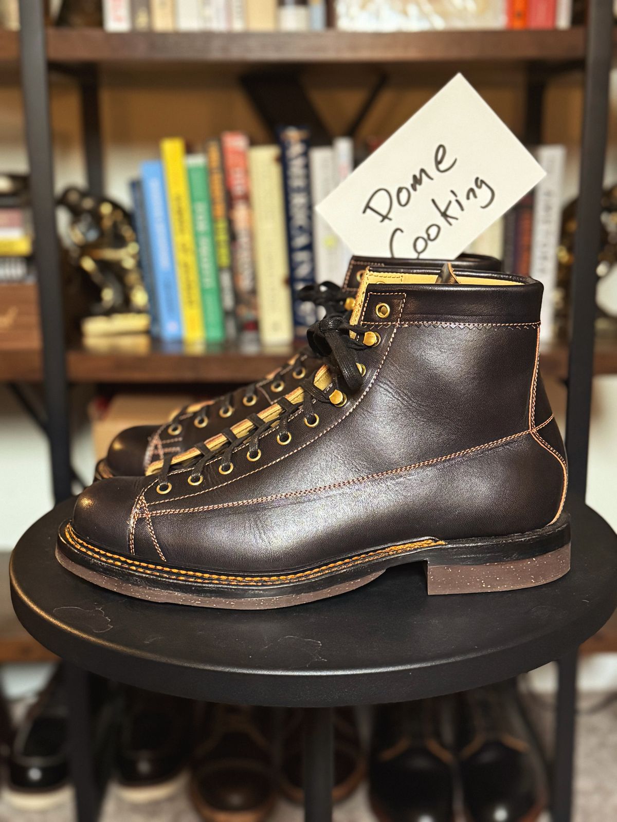 Photo by RealtorVic on November 6, 2025 of the Sagara Cordmaster in Indonesian Black Teacore.