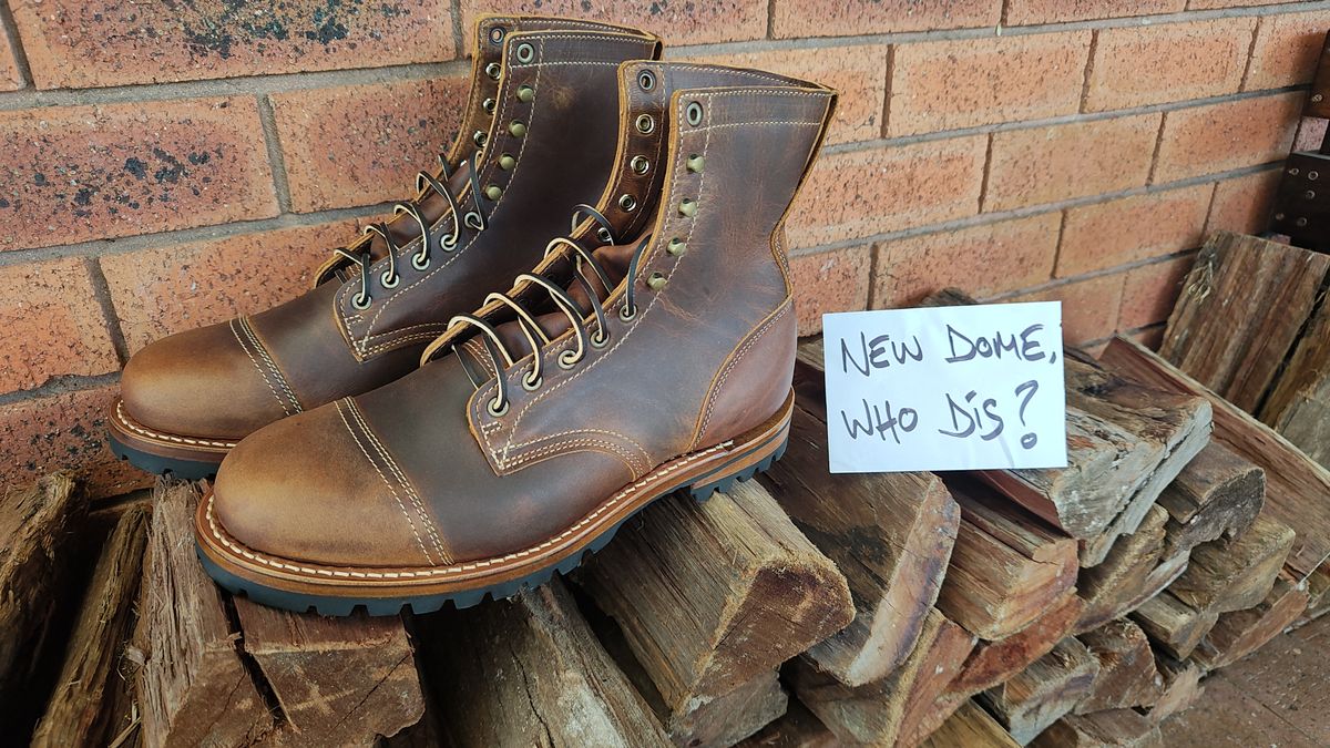 Photo by Malikian23 on October 1, 2025 of the Truman Upland Boot in Seidel Tobacco Snakebite.