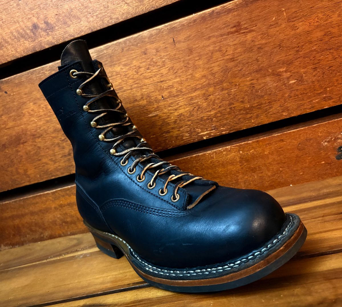 Photo by Apprehensivebootbuyer on February 26, 2025 of the White's Farmer/Rancher in Black.