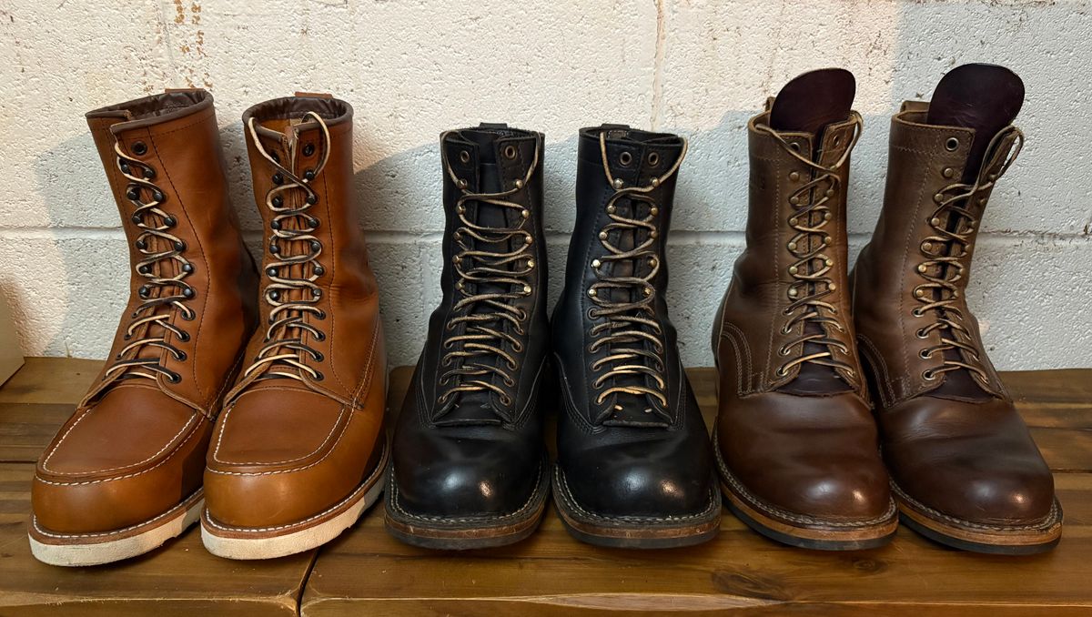 Photo by Apprehensivebootbuyer on December 1, 2025 of the White's Farmer/Rancher in Black.