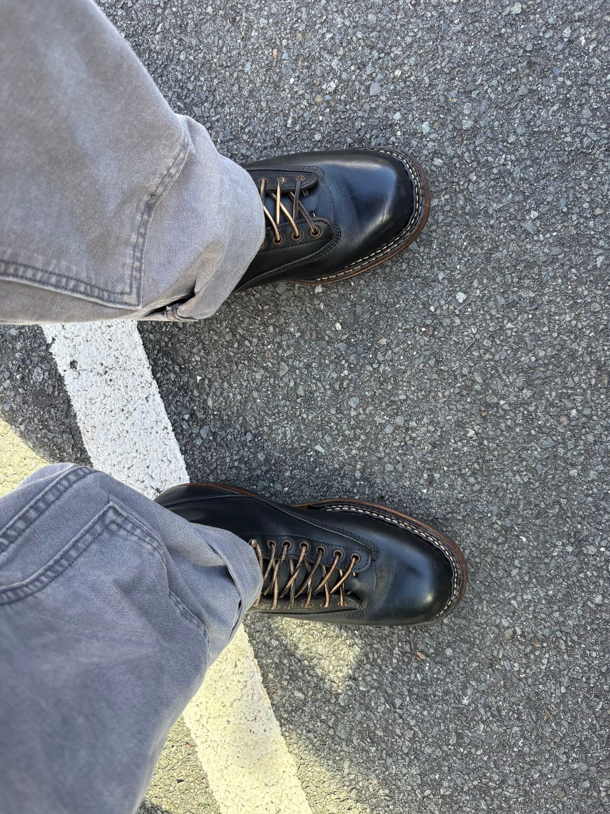 Photo by Apprehensivebootbuyer on November 25, 2025 of the White's Farmer/Rancher in Black.