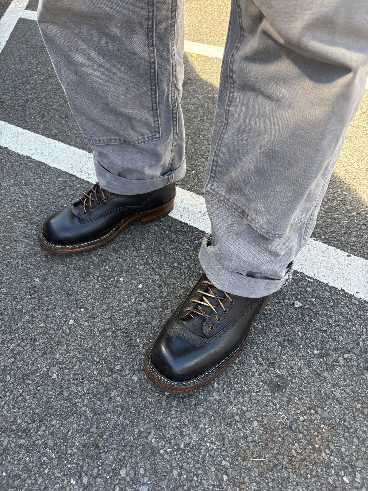 Photo by Apprehensivebootbuyer on November 25, 2025 of the White's Farmer/Rancher in Black.