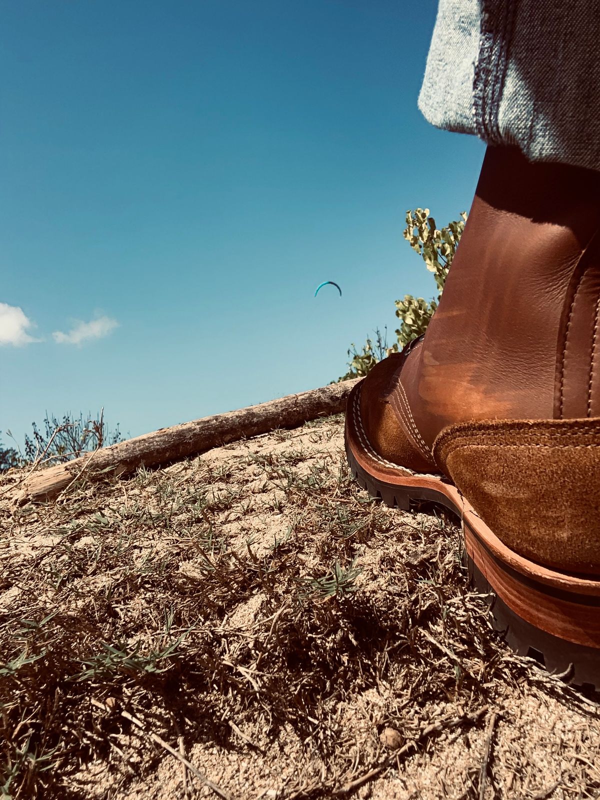 Photo by Apprehensivebootbuyer on November 1, 2024 of the Nicks BuilderPro in Seidel 1964 Brown Roughout & Seidel 1964 Brown.