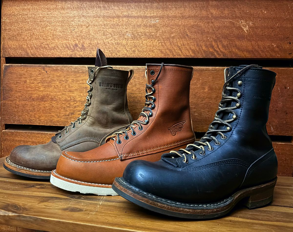 Photo by Apprehensivebootbuyer on August 31, 2025 of the Red Wing 10877 in S.B. Foot Oro-Iginal.