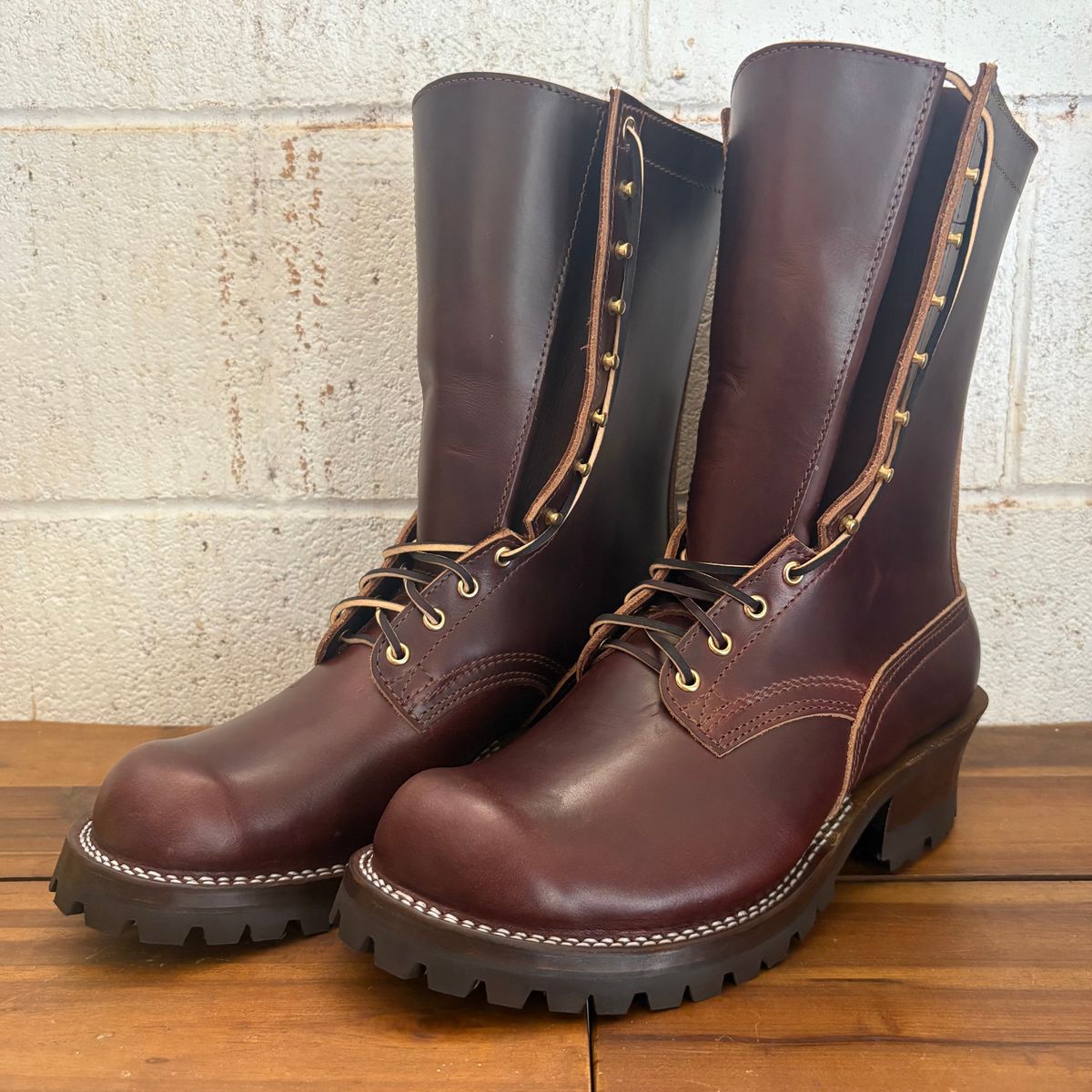 Photo by Apprehensivebootbuyer on January 17, 2026 of the Nicks BuilderProHD in 64 Brown Double Shot.