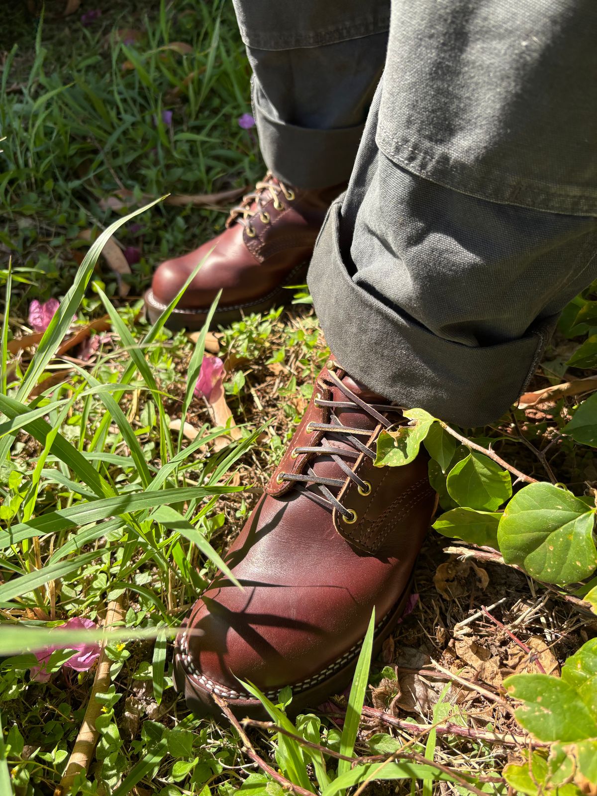 Photo by Apprehensivebootbuyer on January 18, 2026 of the Nicks BuilderProHD in 64 Brown Double Shot.