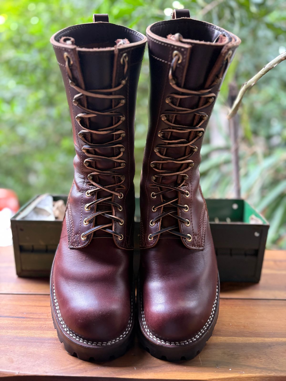 Photo by Apprehensivebootbuyer on January 23, 2026 of the Nicks BuilderProHD in 64 Brown Double Shot.