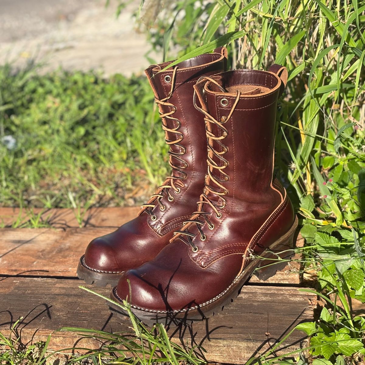 Photo by Apprehensivebootbuyer on April 29, 2026 of the Nicks BuilderProHD in 64 Brown Double Shot.