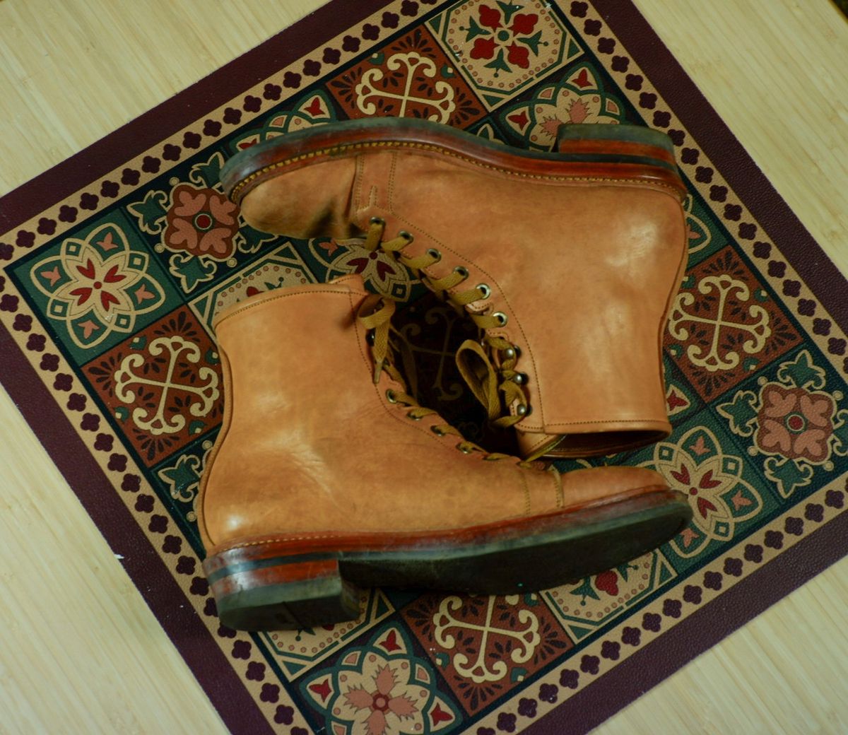 Photo by dhio on March 4, 2026 of the Mora Son Shoes Gelada in Maryam Natural Horsebutt.