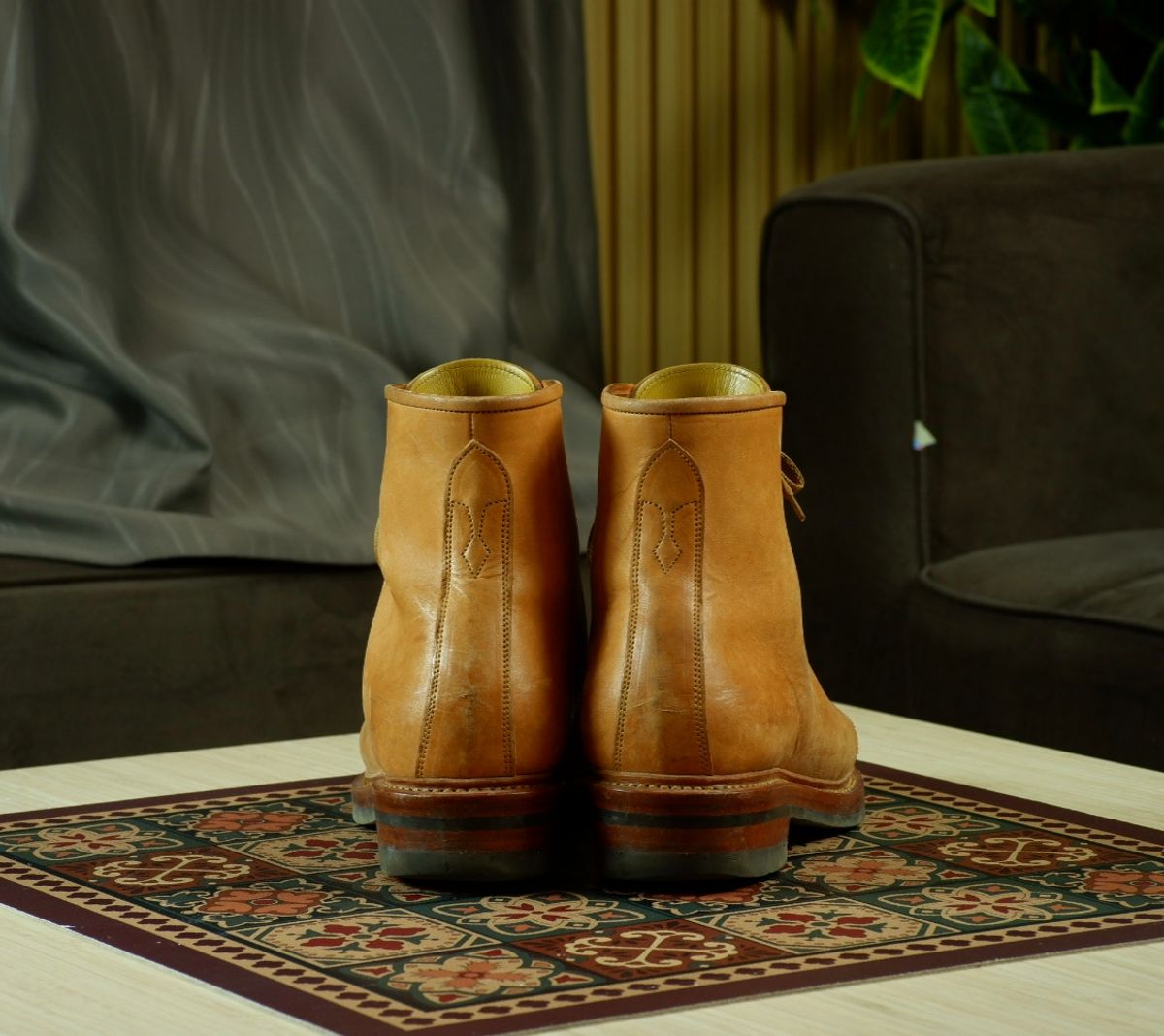 Photo by dhio on March 4, 2026 of the Mora Son Shoes Gelada in Maryam Natural Horsebutt.