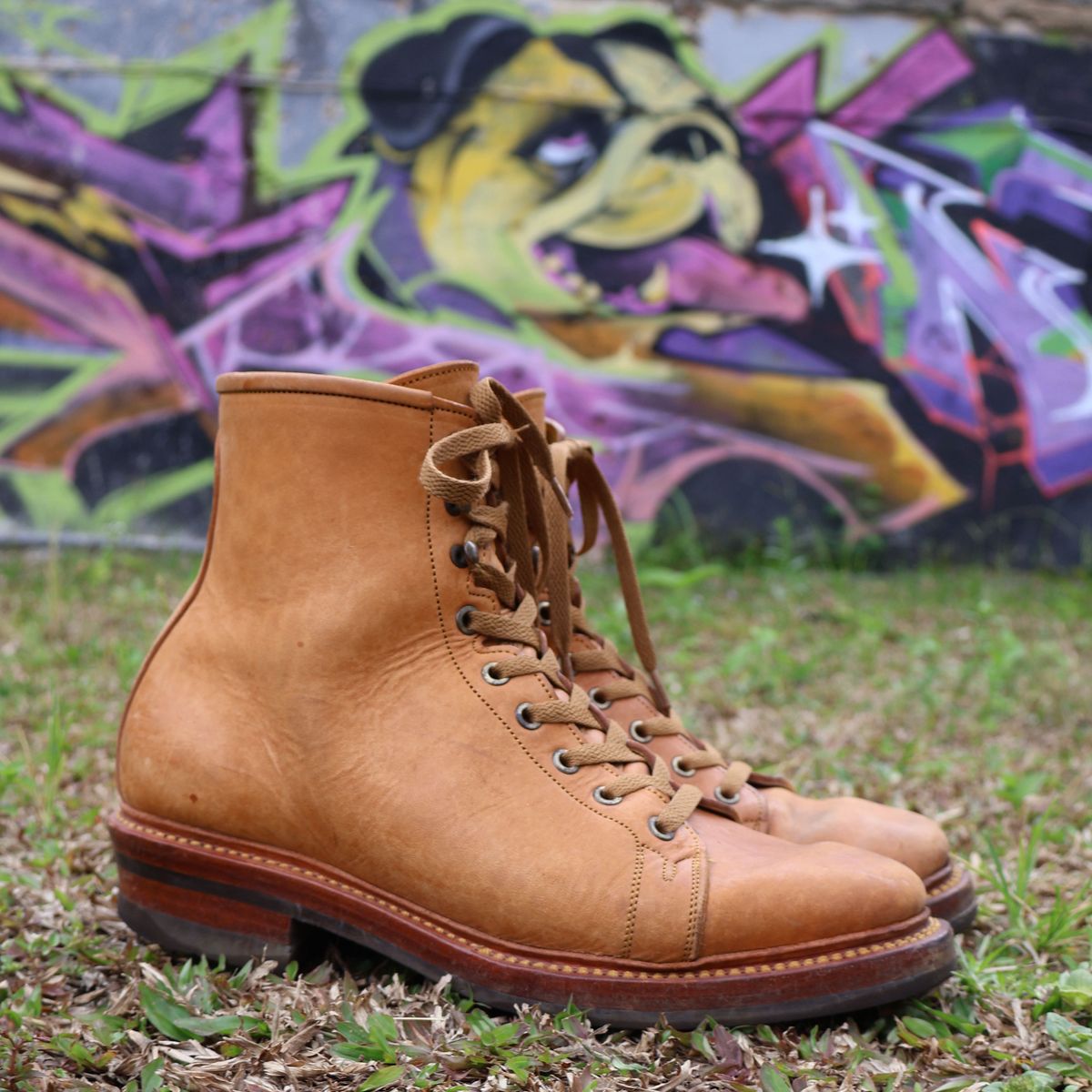 Photo by dhio on April 1, 2026 of the Mora Son Shoes Gelada in Maryam Natural Horsebutt.