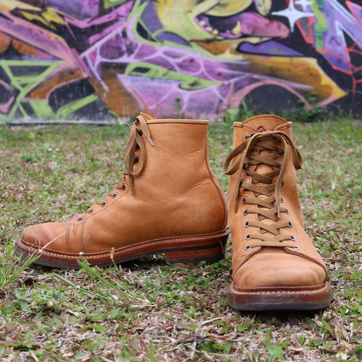 Photo by dhio on April 1, 2026 of the Mora Son Shoes Gelada in Maryam Natural Horsebutt.