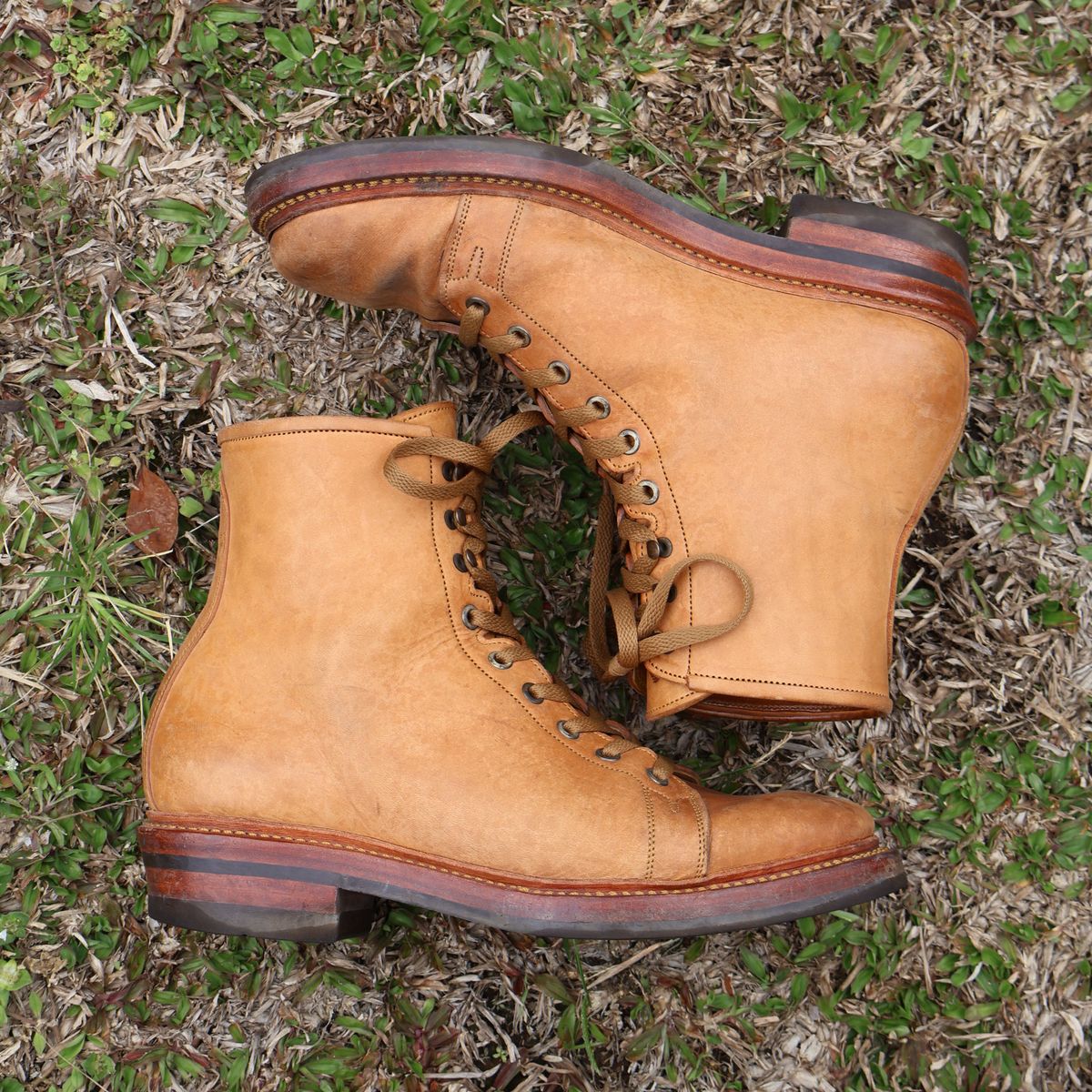 Photo by dhio on April 1, 2026 of the Mora Son Shoes Gelada in Maryam Natural Horsebutt.