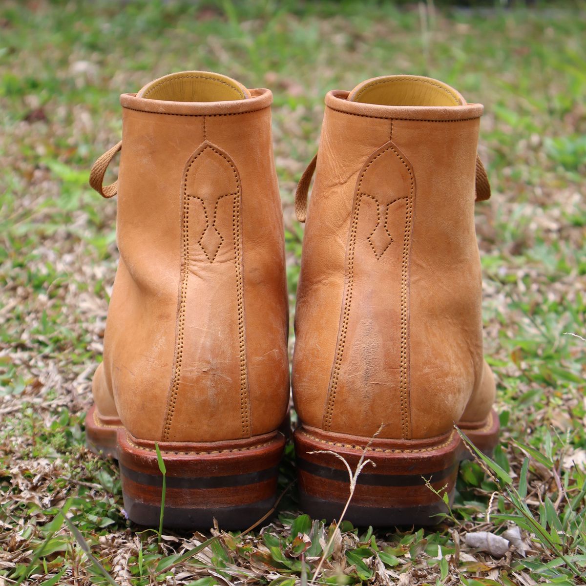 Photo by dhio on April 1, 2026 of the Mora Son Shoes Gelada in Maryam Natural Horsebutt.