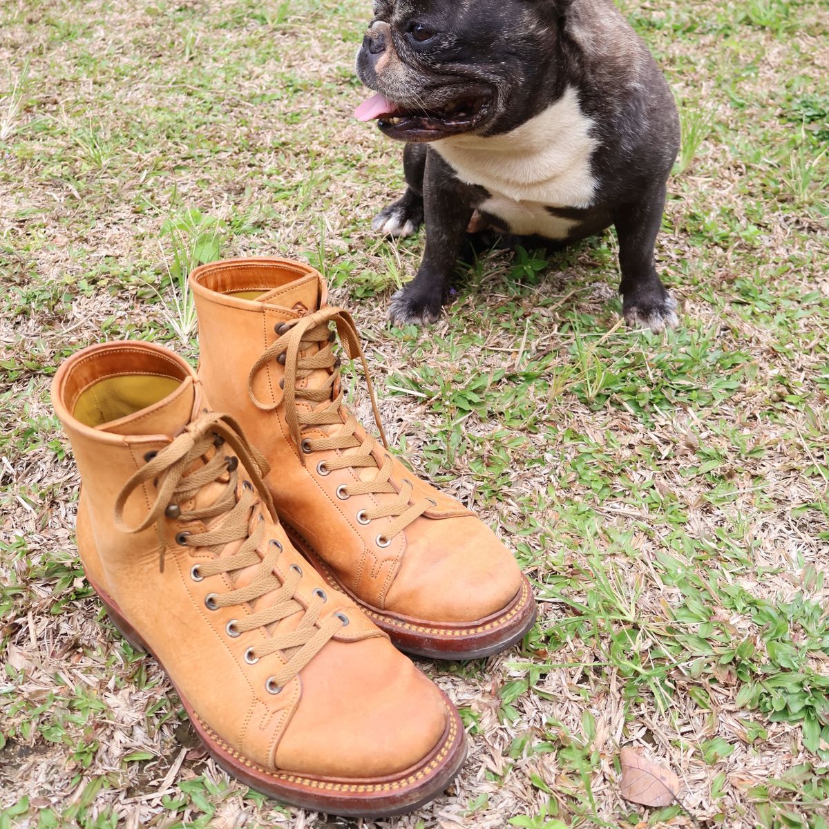 Photo by dhio on April 1, 2026 of the Mora Son Shoes Gelada in Maryam Natural Horsebutt.