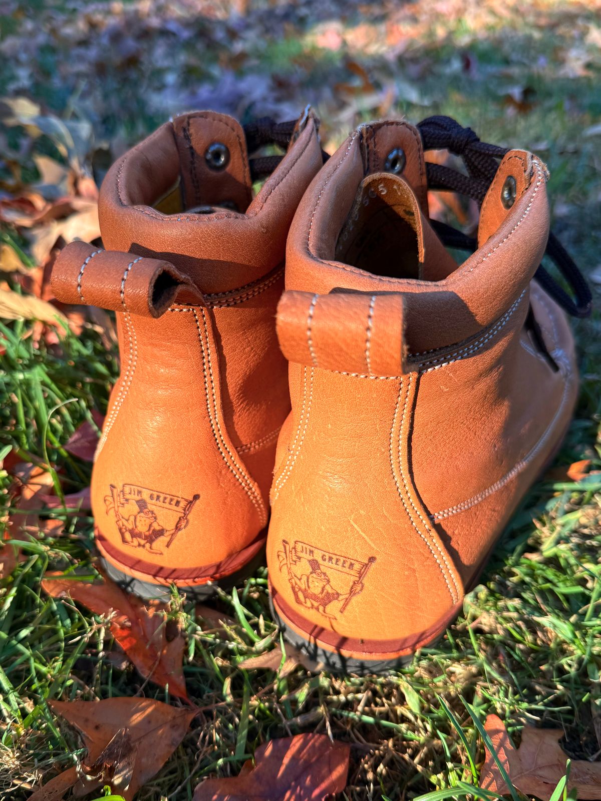 Photo by zcurtis90 on November 1, 2025 of the Jim Green Moc Toe Meander in Jim Green Kudu.