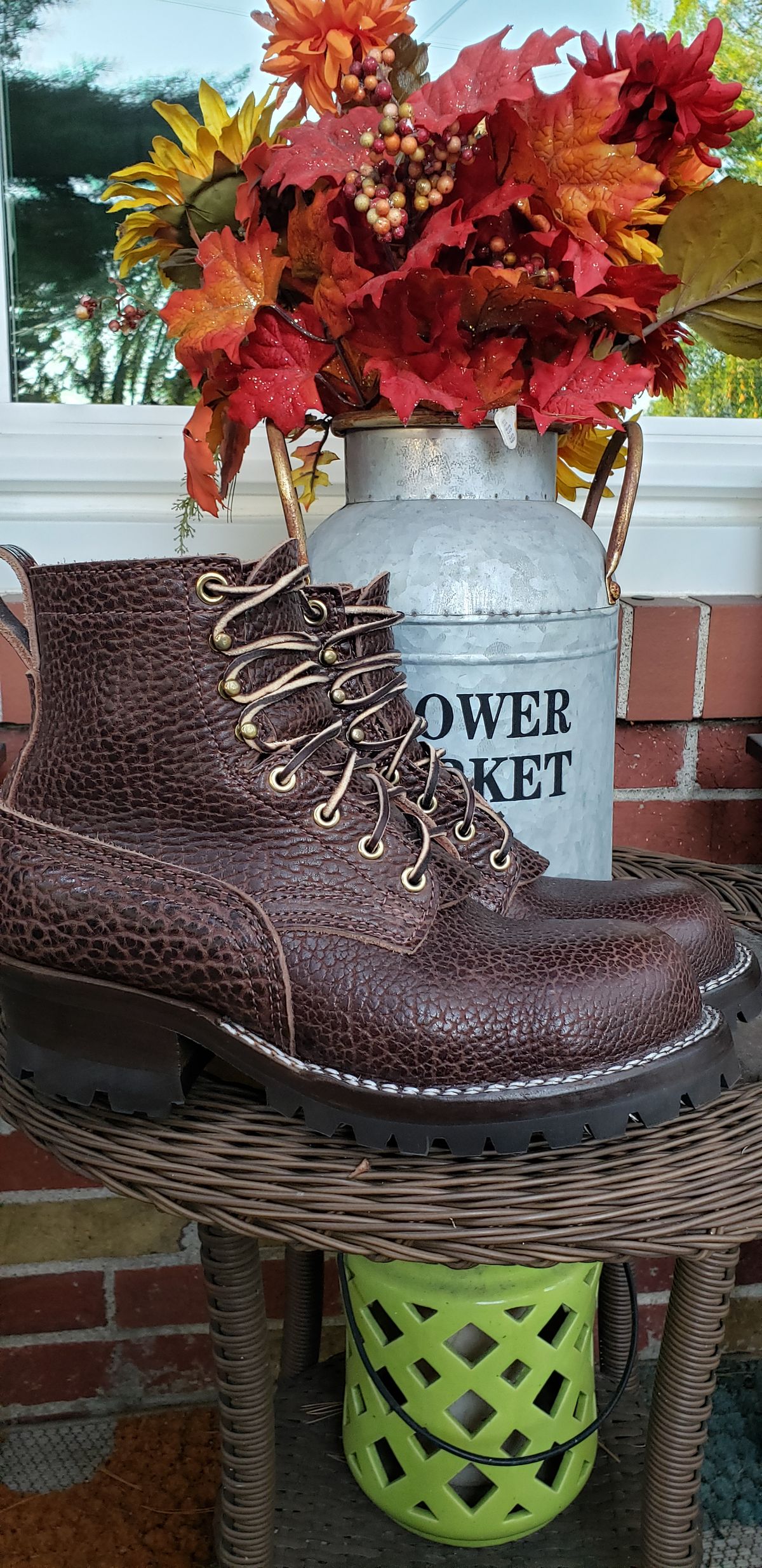 Photo by jclong74 on September 29, 2025 of the Nicks BuilderPro in Nicks Walnut Bullhide.