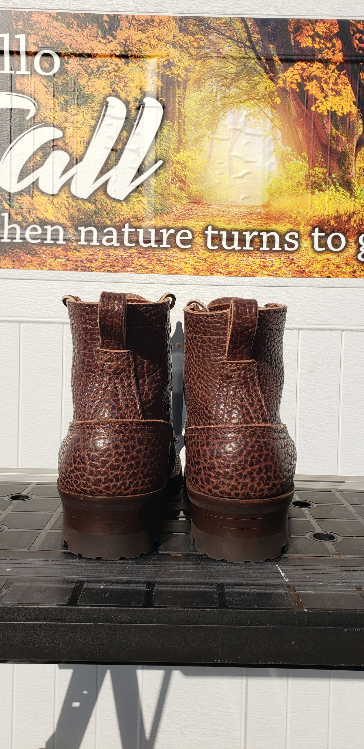 Photo by jclong74 on October 1, 2025 of the Nicks BuilderPro in Nicks Walnut Bullhide.
