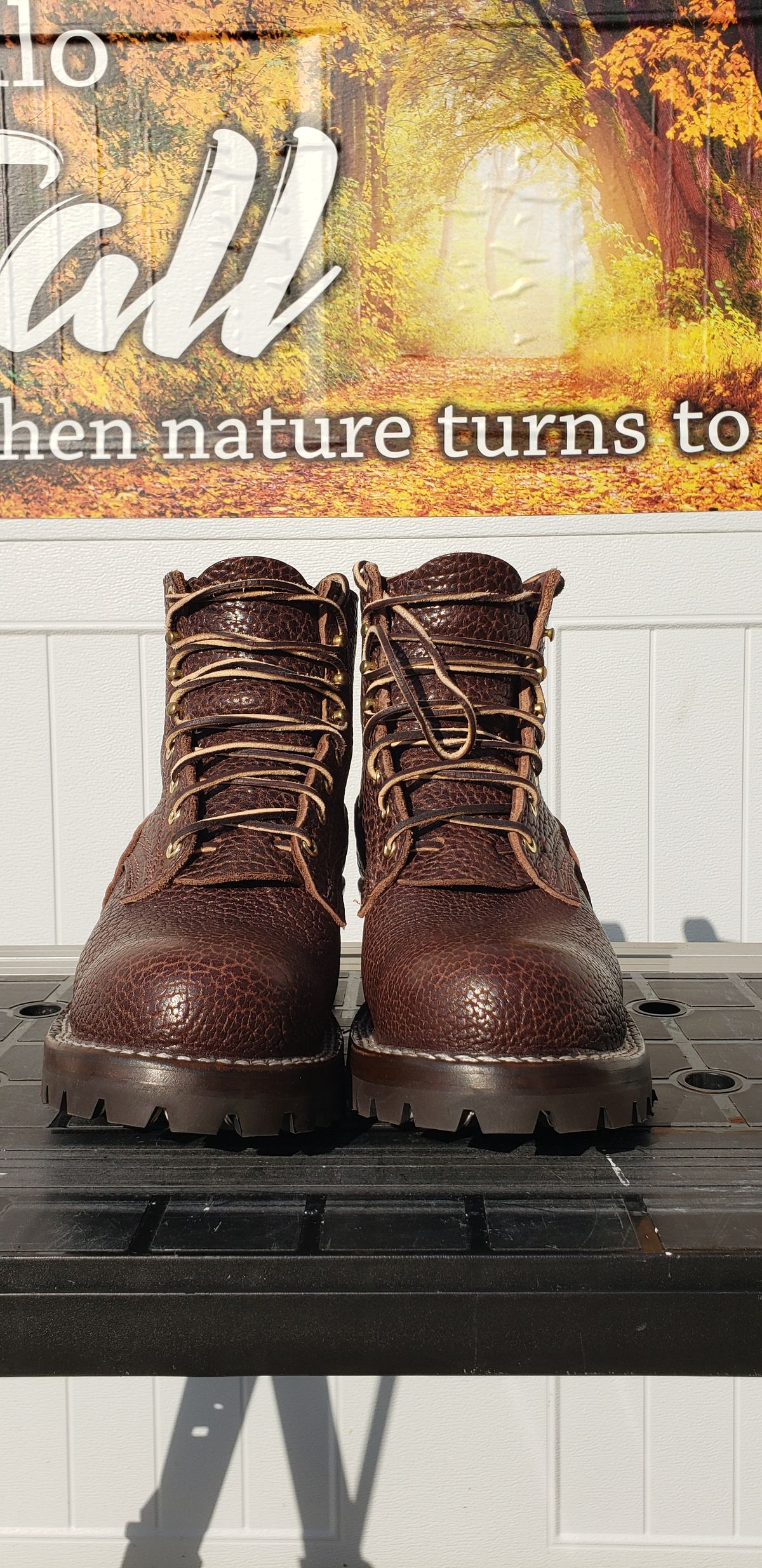 Photo by jclong74 on October 1, 2025 of the Nicks BuilderPro in Nicks Walnut Bullhide.