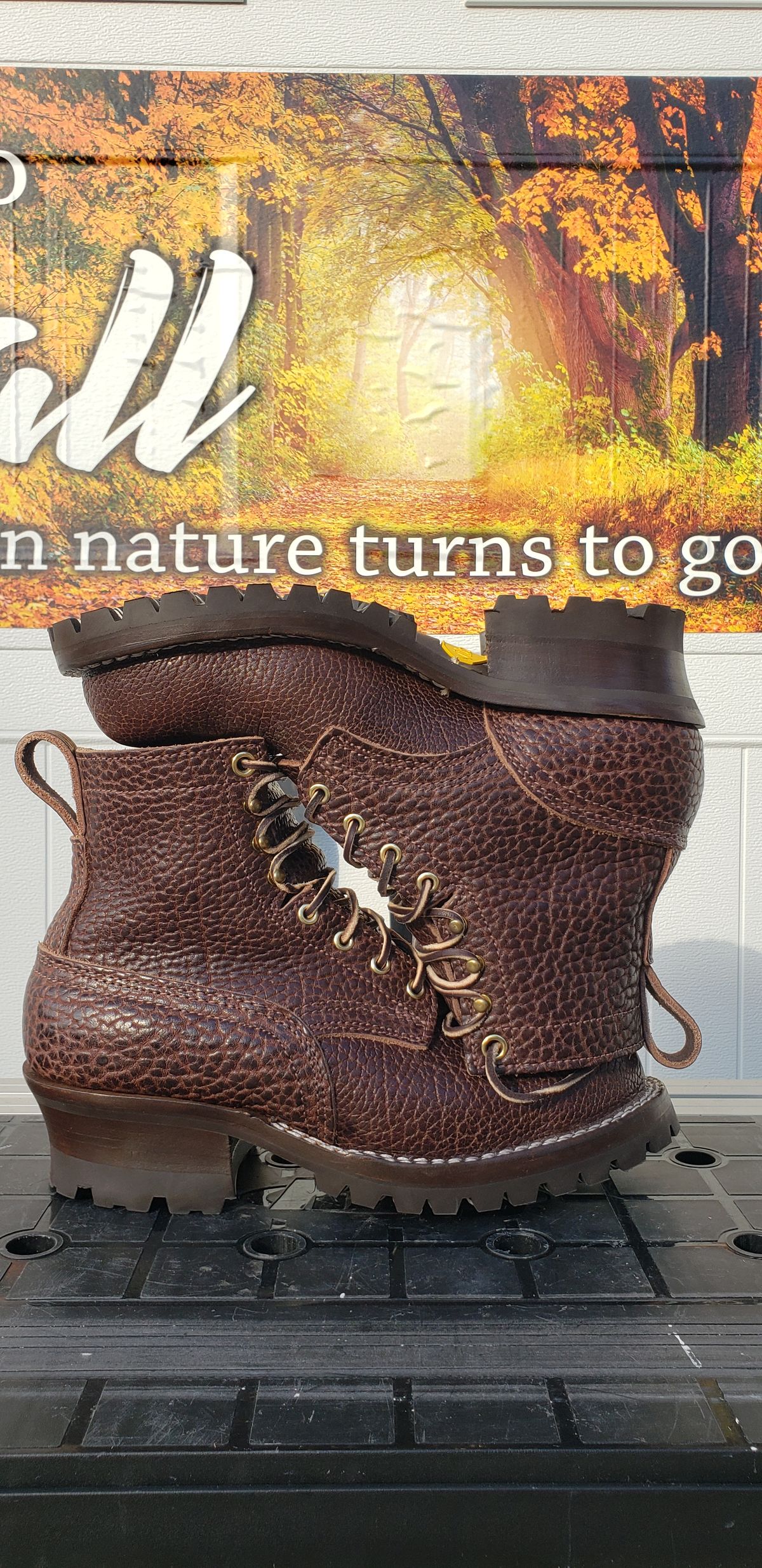 Photo by jclong74 on October 1, 2025 of the Nicks BuilderPro in Nicks Walnut Bullhide.