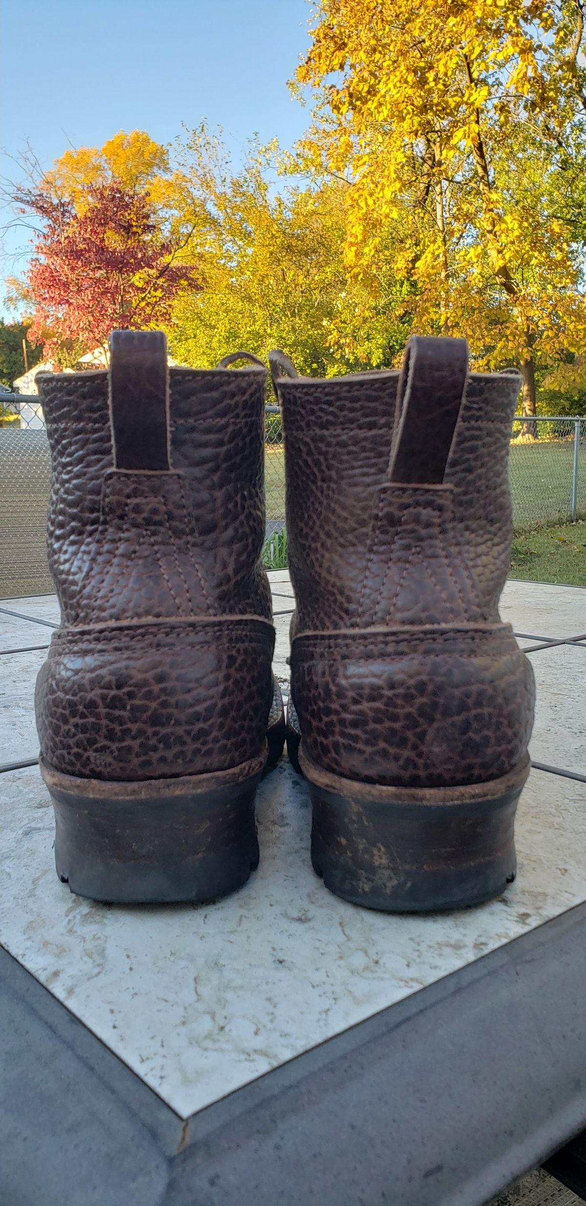 Photo by jclong74 on November 5, 2025 of the Nicks BuilderPro in Nicks Walnut Bullhide.