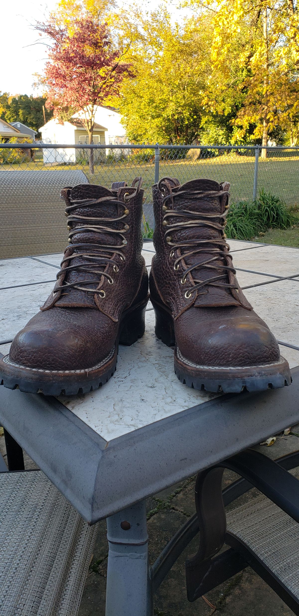 Photo by jclong74 on November 5, 2025 of the Nicks BuilderPro in Nicks Walnut Bullhide.