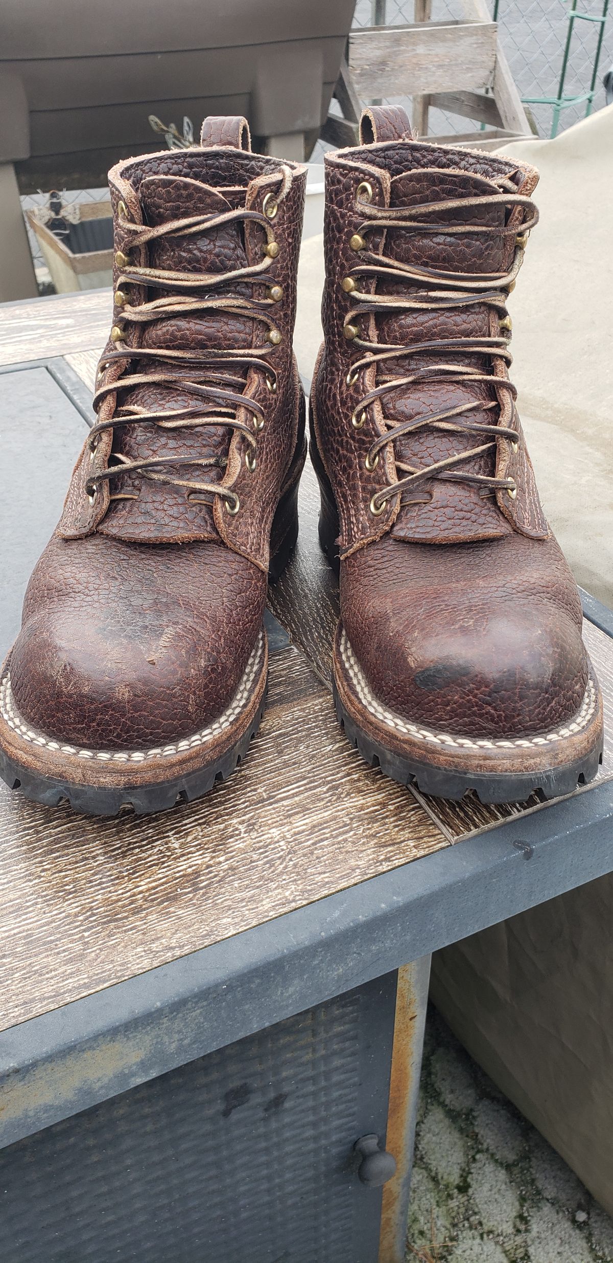 Photo by jclong74 on January 4, 2026 of the Nicks BuilderPro in Nicks Walnut Bullhide.