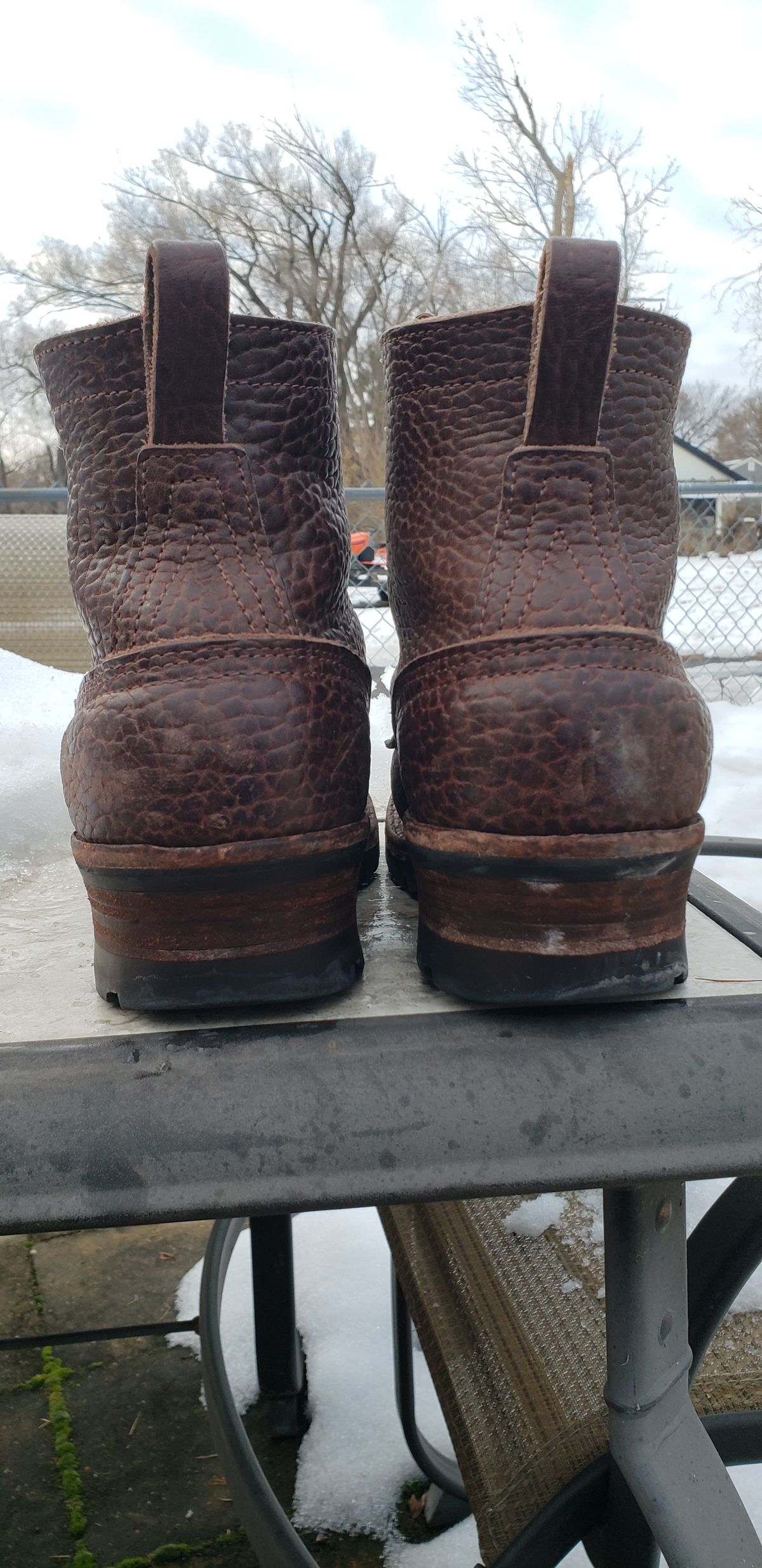 Photo by jclong74 on February 3, 2026 of the Nicks BuilderPro in Nicks Walnut Bullhide.