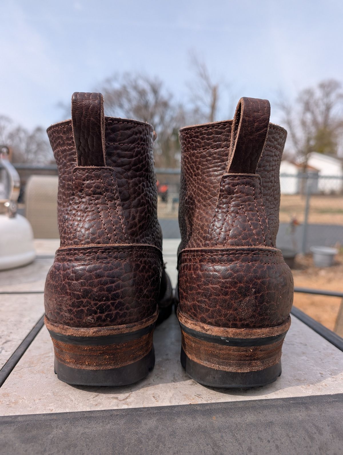 Photo by jclong74 on March 1, 2026 of the Nicks BuilderPro in Nicks Walnut Bullhide.