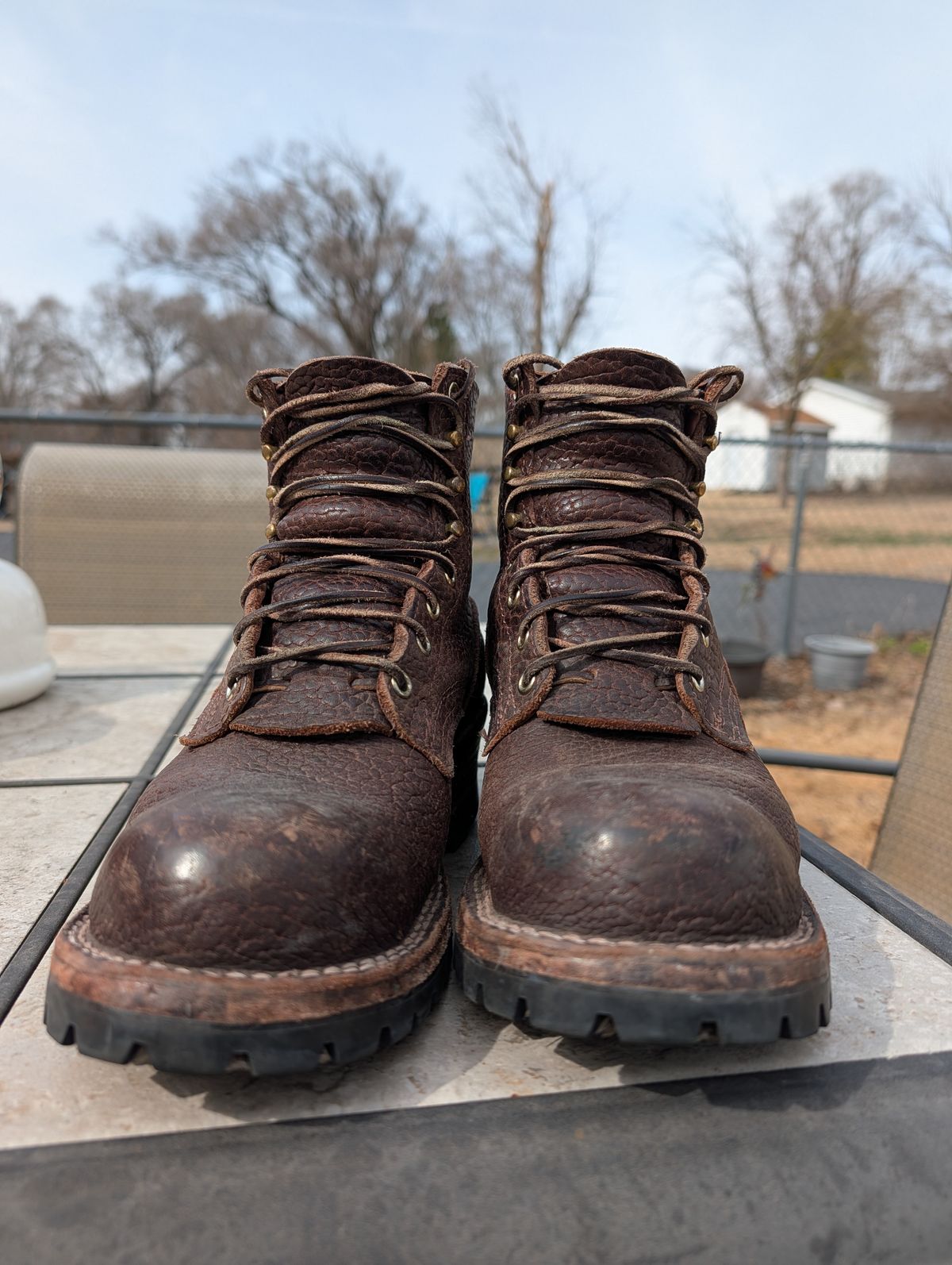 Photo by jclong74 on March 1, 2026 of the Nicks BuilderPro in Nicks Walnut Bullhide.