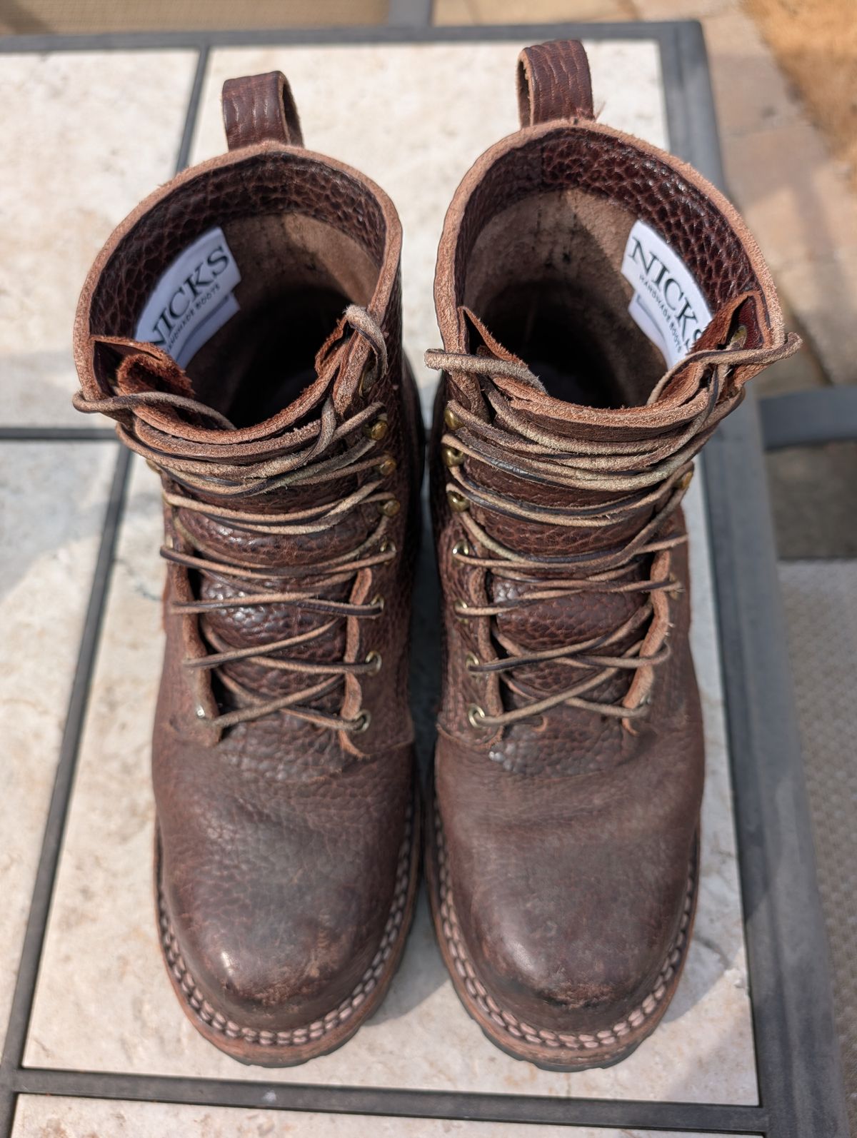 Photo by jclong74 on March 1, 2026 of the Nicks BuilderPro in Nicks Walnut Bullhide.