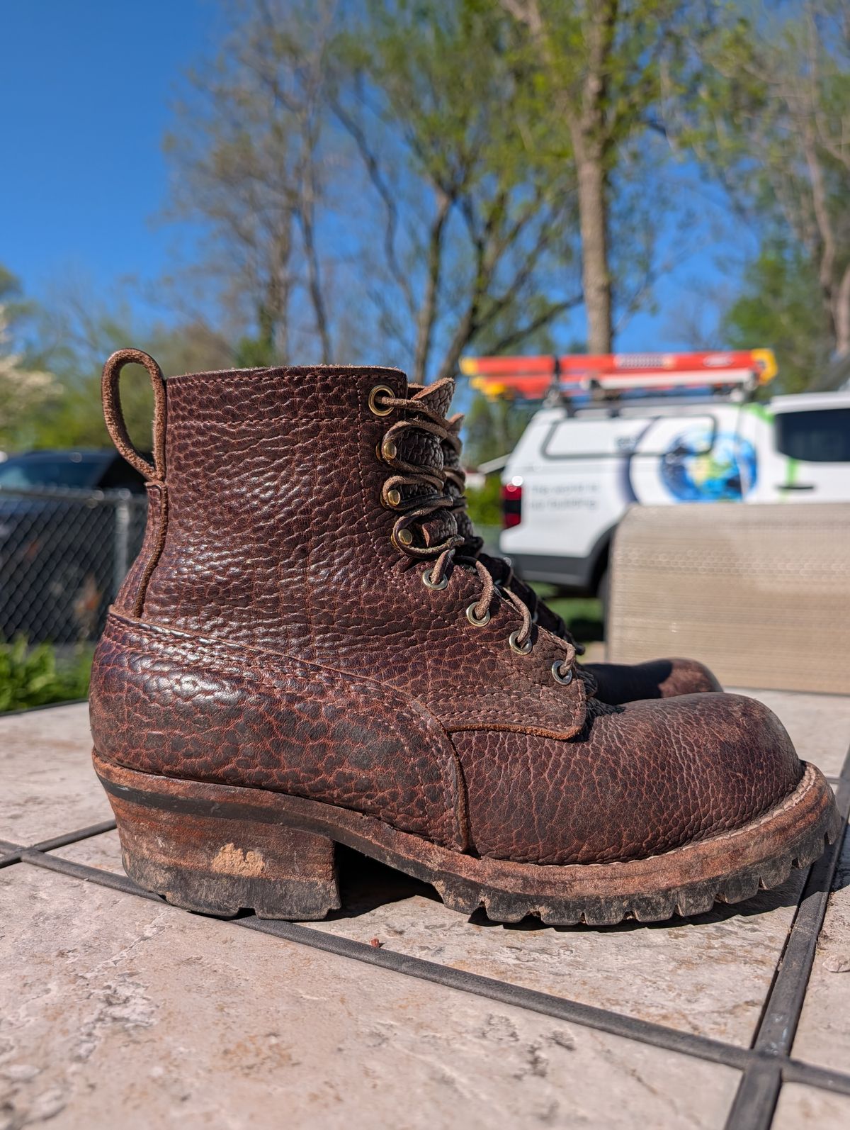 Photo by jclong74 on April 5, 2026 of the Nicks BuilderPro in Nicks Walnut Bullhide.