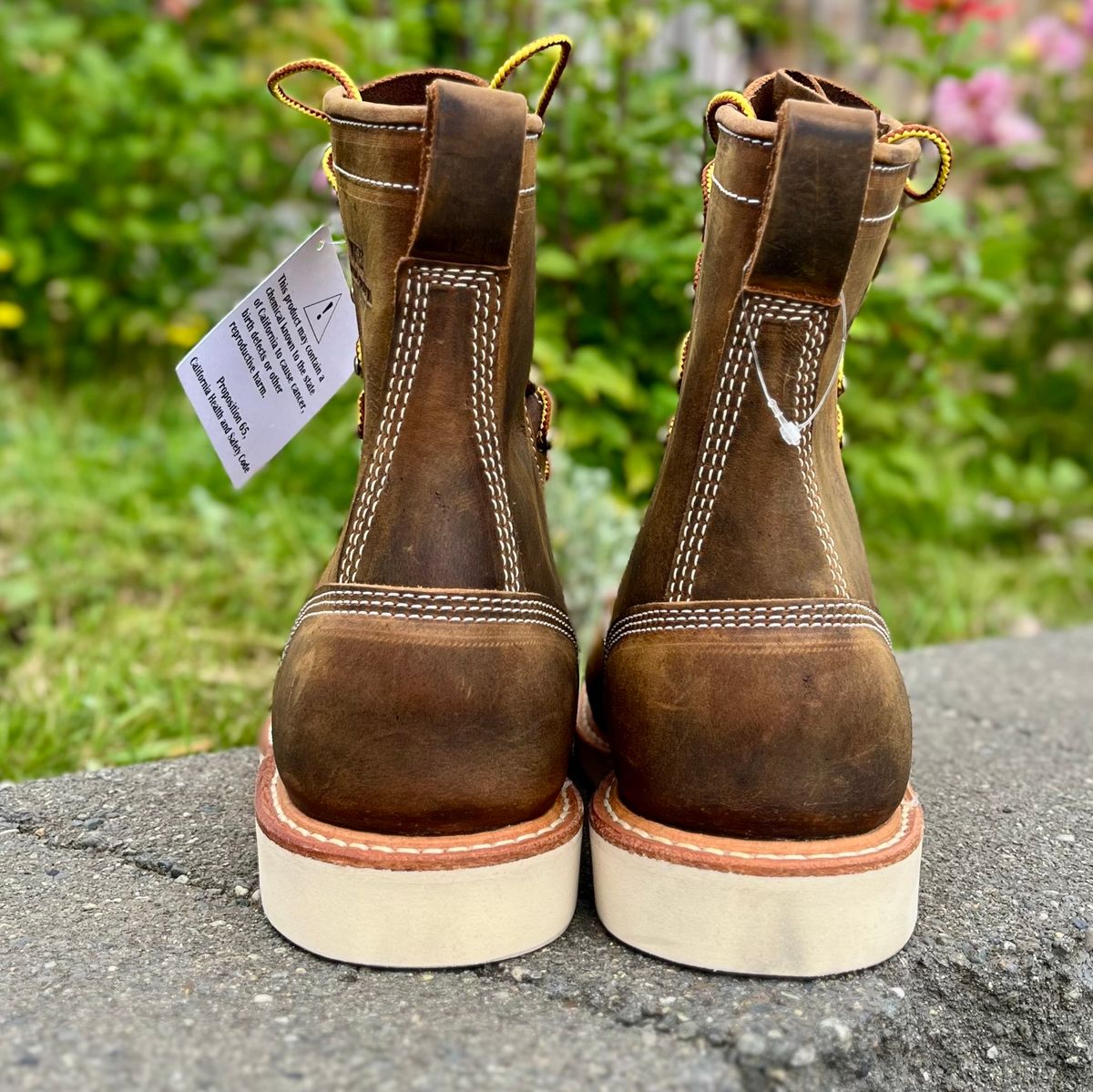 Photo by boot_loon on October 1, 2025 of the White's Perry 8" in Brown Distress.