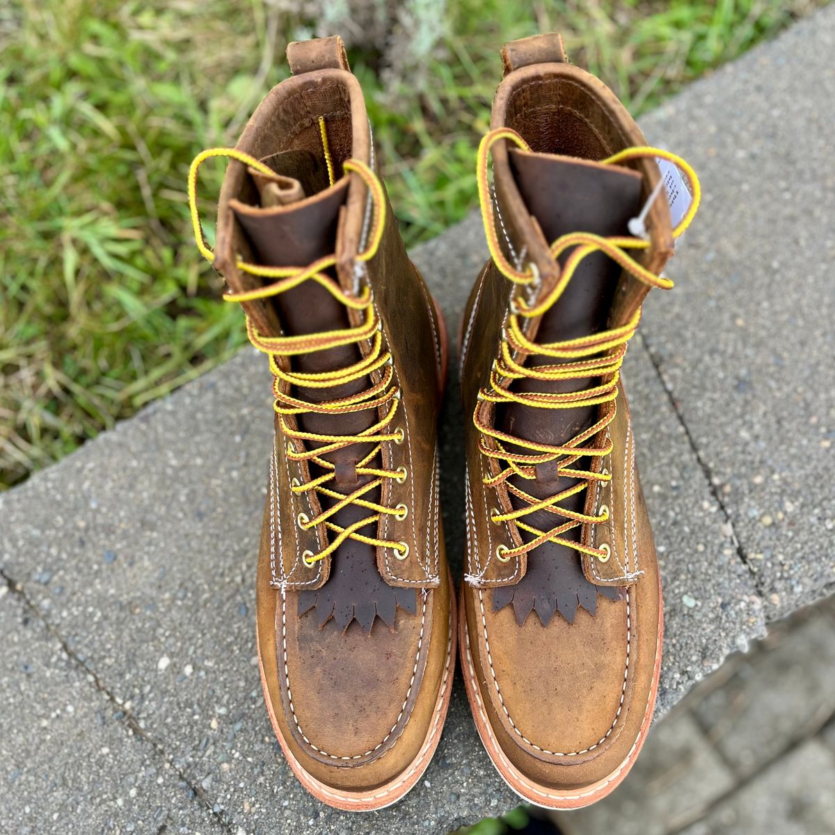 Photo by boot_loon on October 1, 2025 of the White's Perry 8" in Brown Distress.