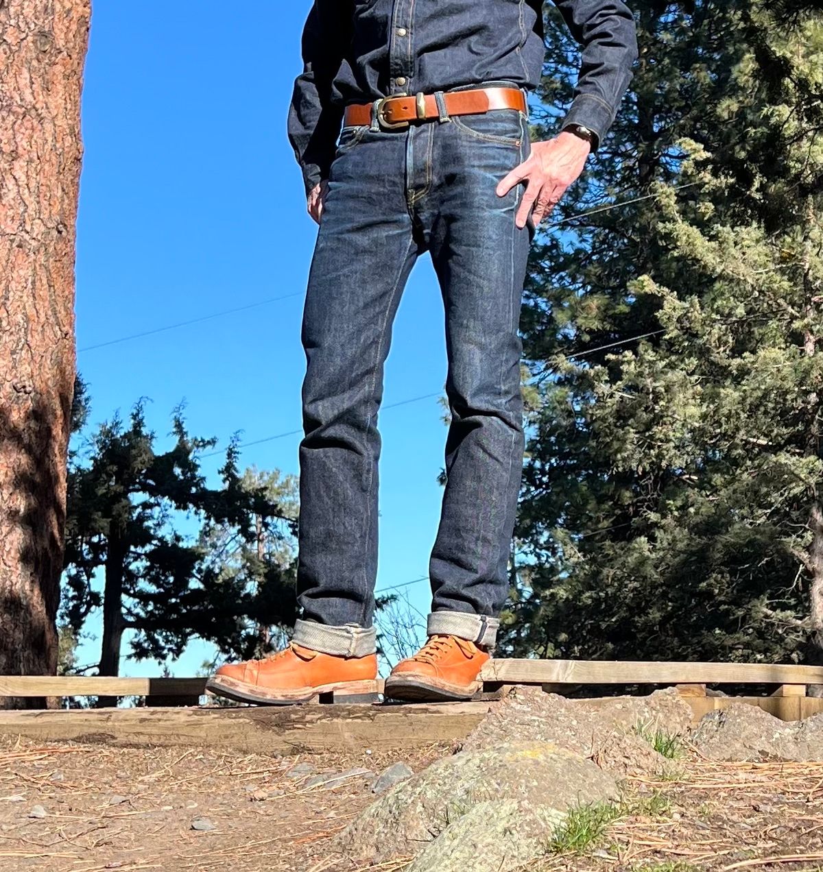Photo by TelemarkTumalo on March 1, 2025 of the Sagara Cordmaster in Maryam Natural Horsebutt.