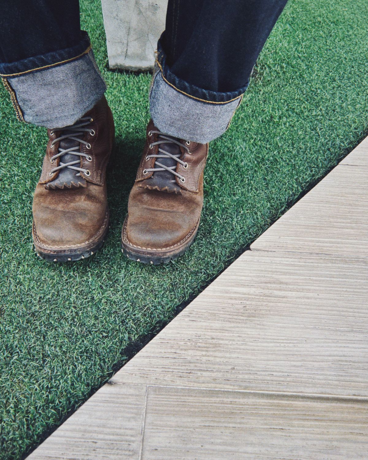 Photo by butcheredman on September 29, 2025 of the Nicks BuilderPro in Seidel 1964 Brown & Seidel 1964 Brown Roughout.