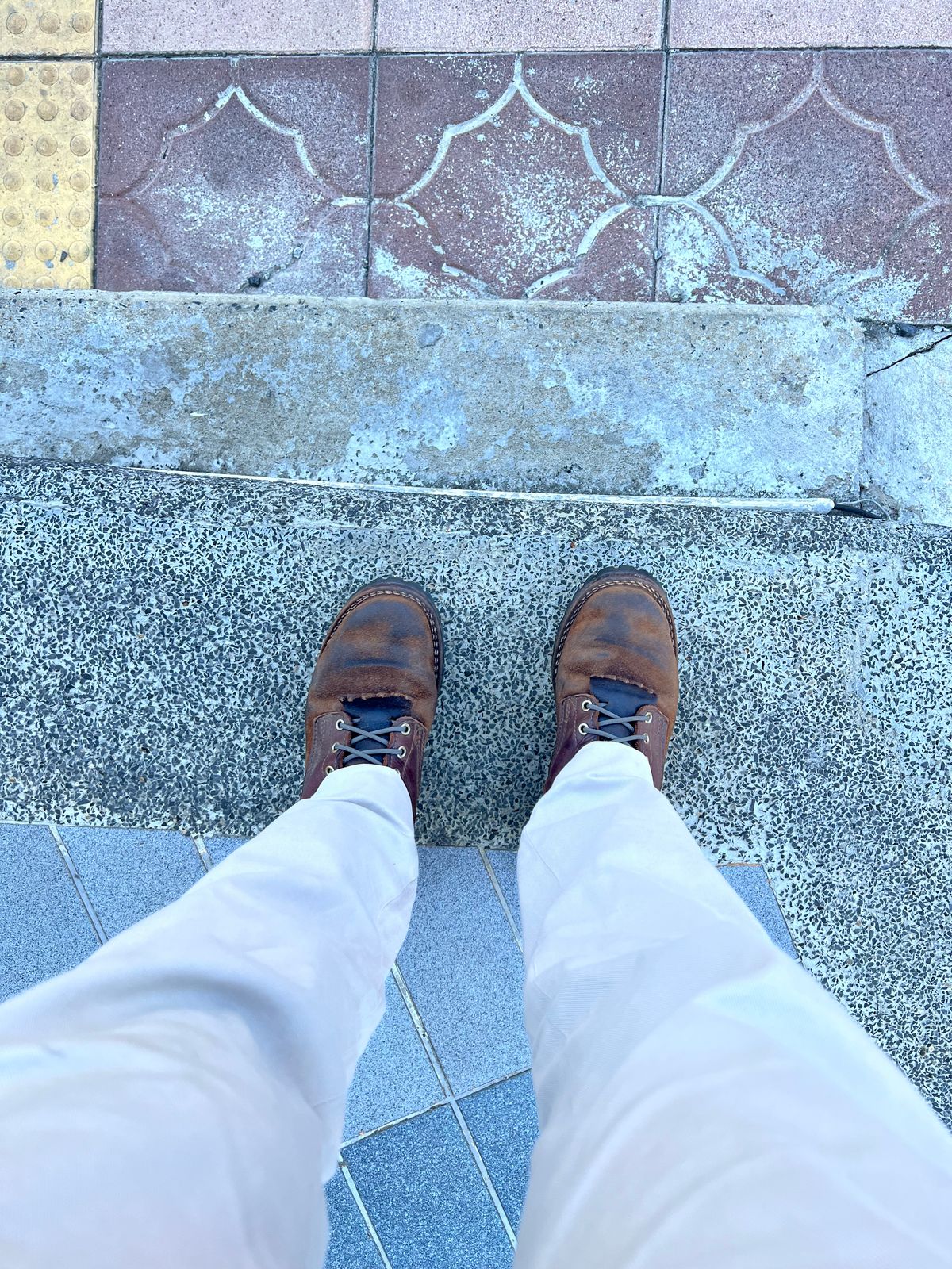 Photo by butcheredman on December 2, 2025 of the Nicks BuilderPro in Seidel 1964 Brown & Seidel 1964 Brown Roughout.