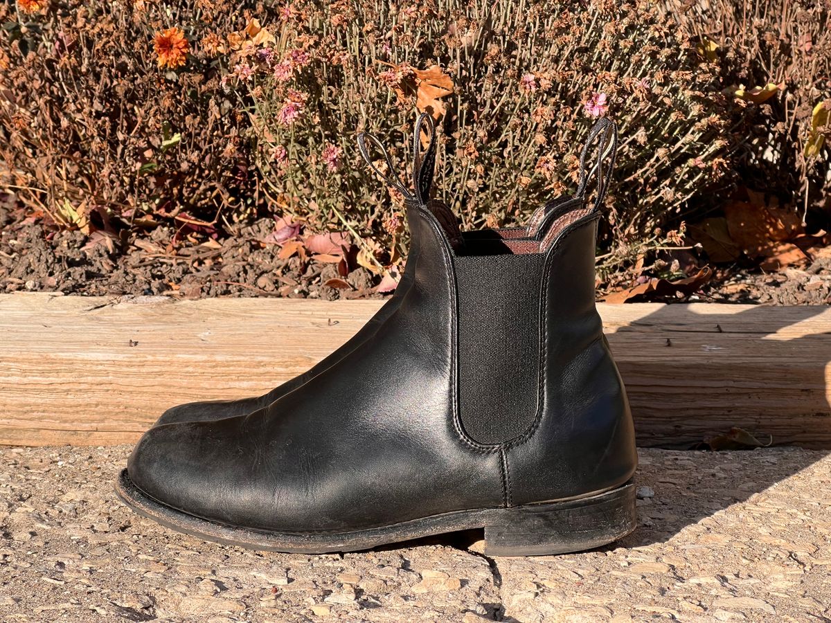 Photo by staphyloco on December 5, 2024 of the Blundstone Dress in Black.