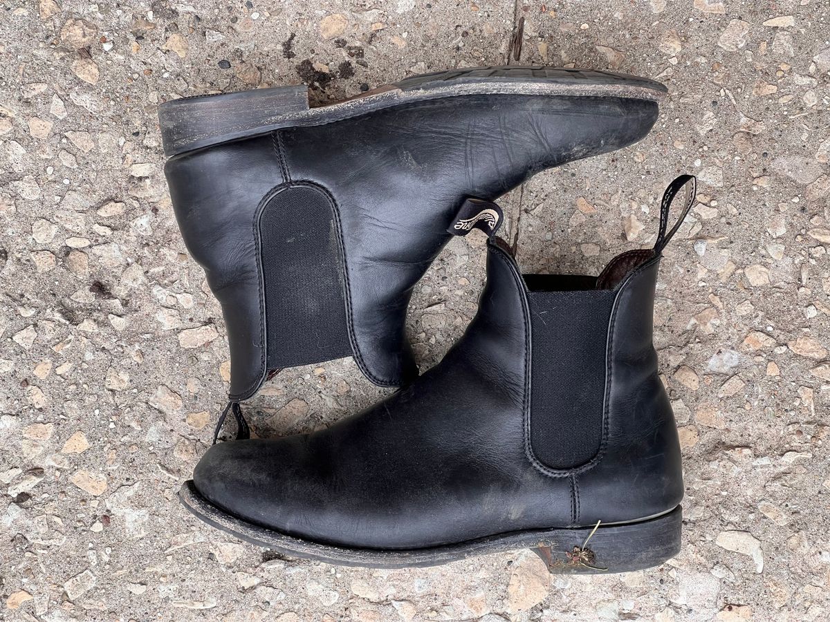 Photo by staphyloco on January 5, 2025 of the Blundstone Dress in Black.