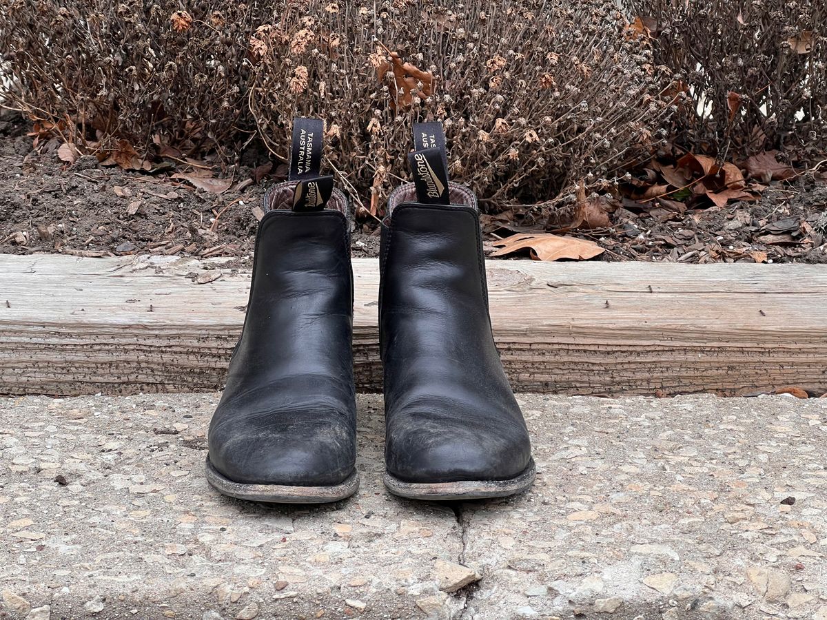 Photo by staphyloco on January 5, 2025 of the Blundstone Dress in Black.