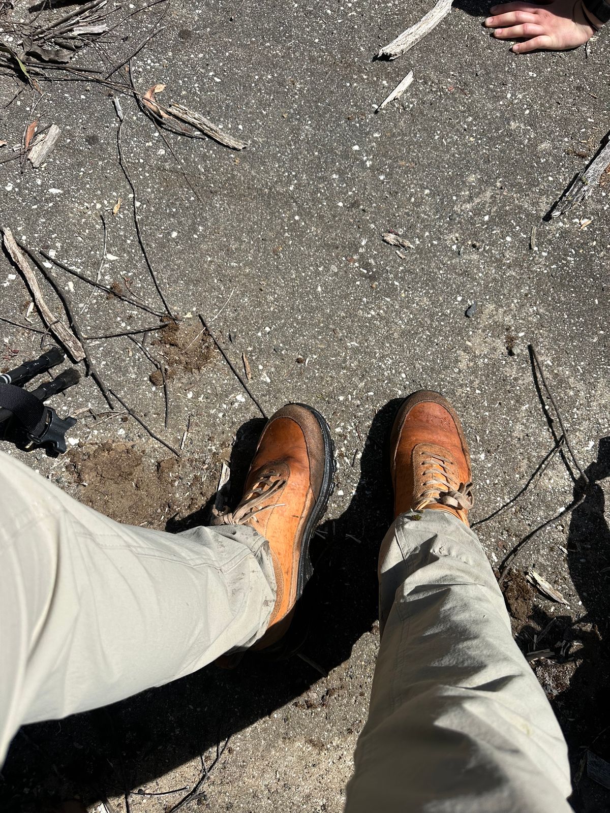 Photo by aussiebootboy on January 2, 2026 of the Goral Samara in Maryam Natural Veg Tan.