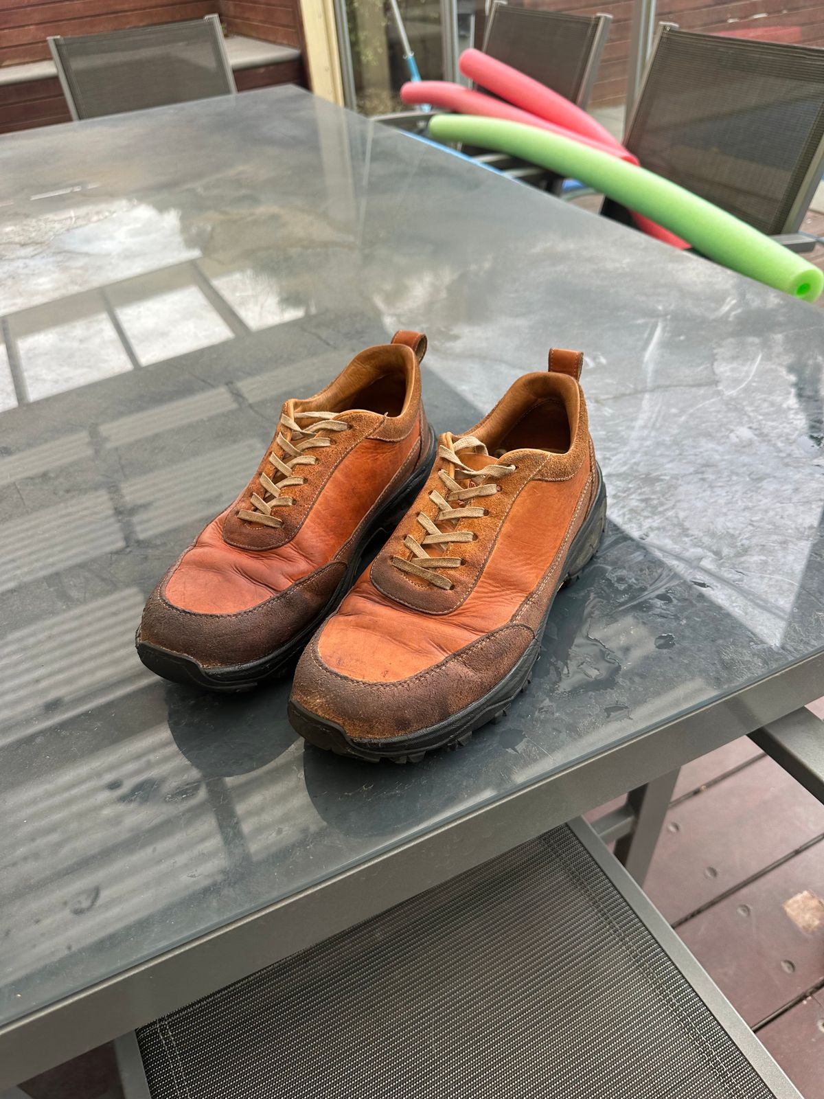 Photo by aussiebootboy on January 19, 2026 of the Goral Samara in Maryam Natural Veg Tan.