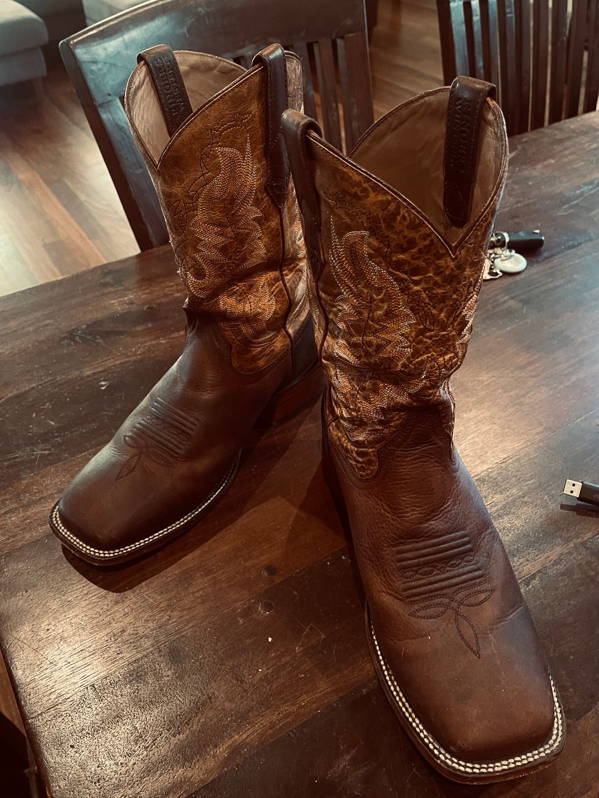 Photo by aussiebootboy on February 5, 2025 of the Ringers Western Longreach in Mexican Tan Fullgrain.