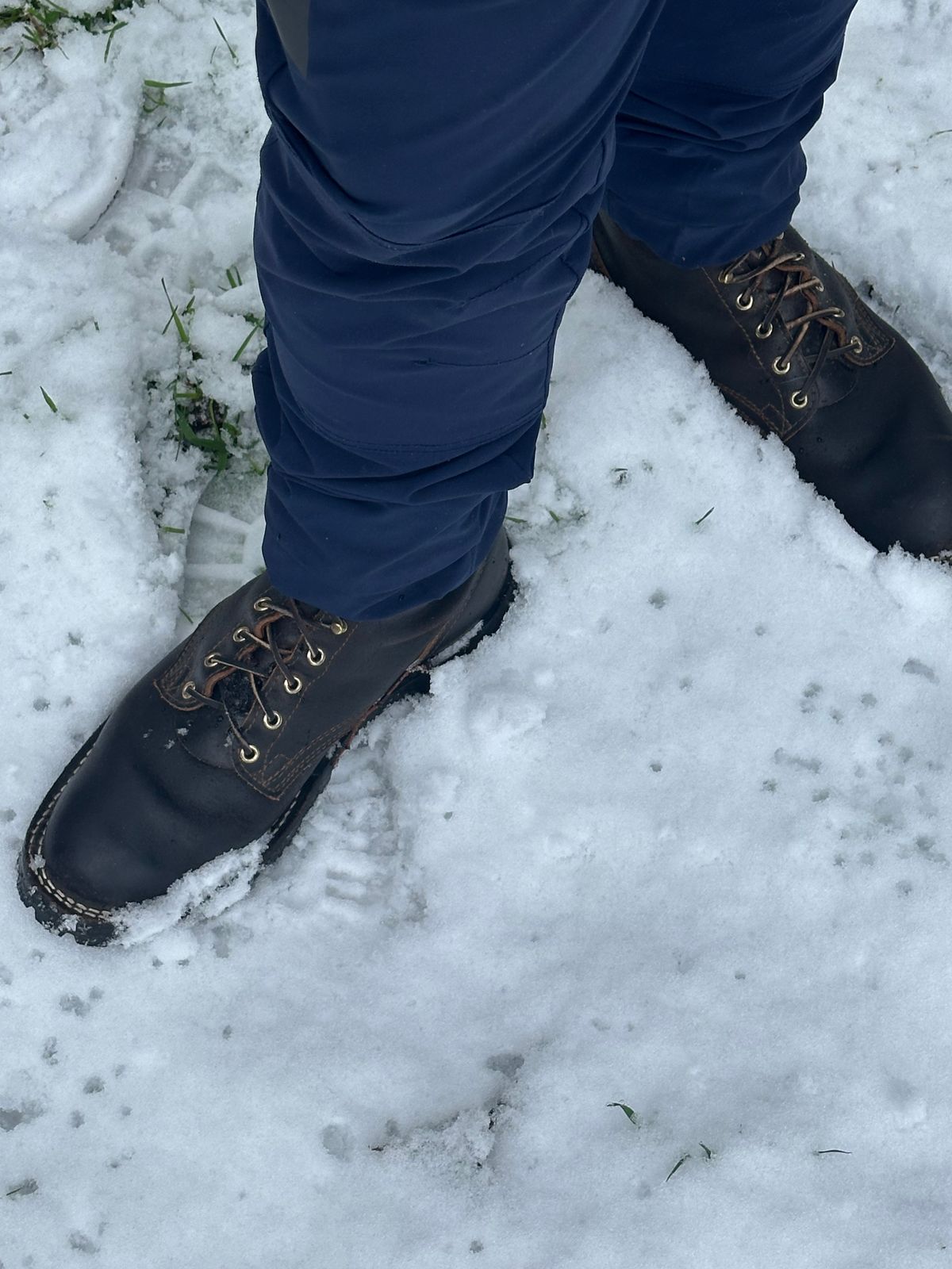 Photo by aussiebootboy on June 8, 2025 of the Nicks X Parkhurst V3 in Horween Brown Waxed Flesh.
