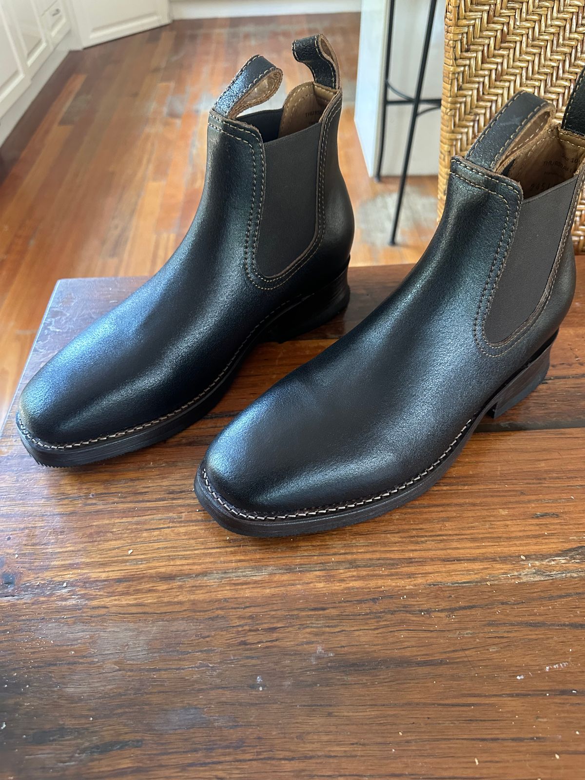 Photo by aussiebootboy on January 12, 2026 of the Thursday Journeyman in Horween Waxed Cacao.